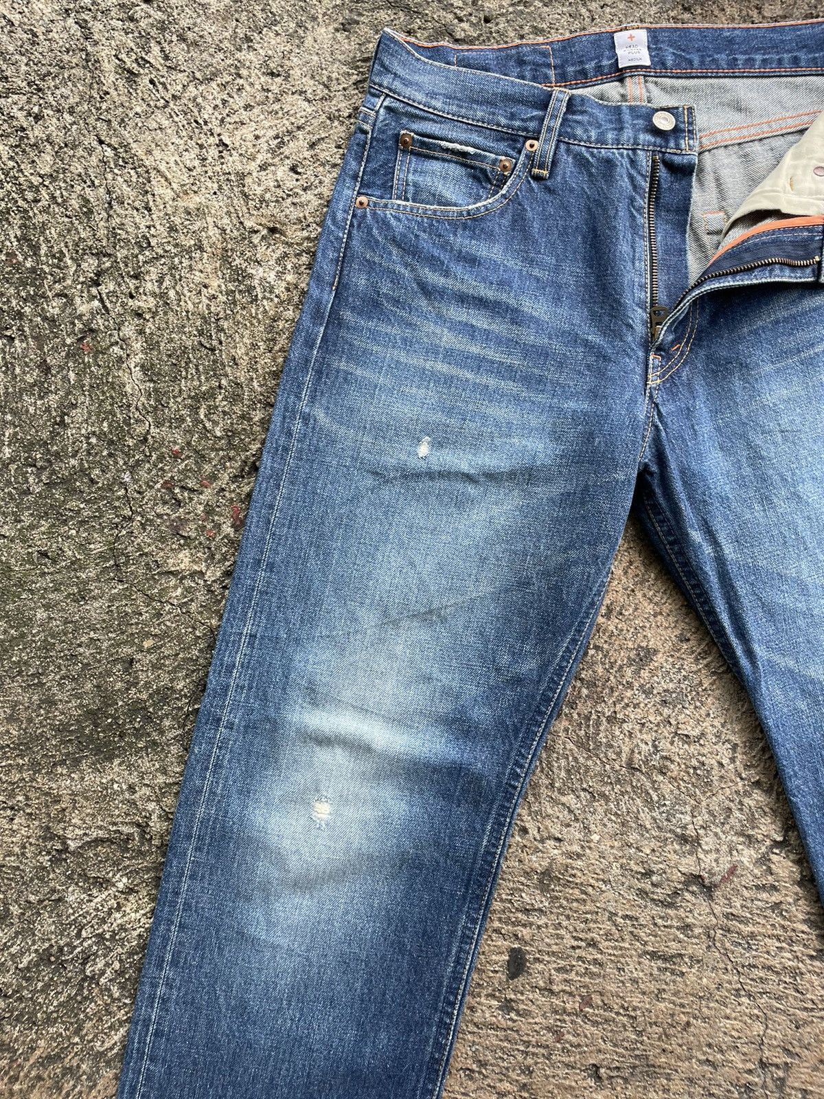 Head Porter Head Porter Plus Selvedge Denim Jeans Size US 31 - 4 Thumbnail