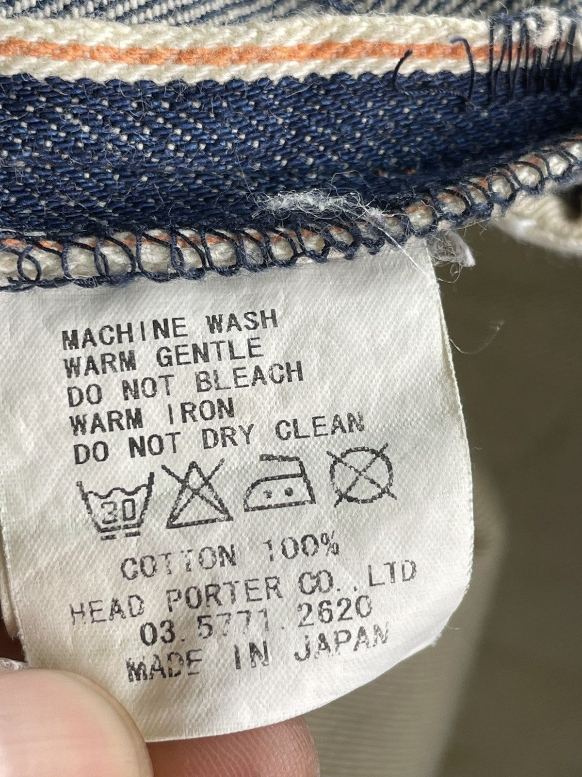 Head Porter Head Porter Plus Selvedge Denim Jeans Size US 31 - 18 Thumbnail