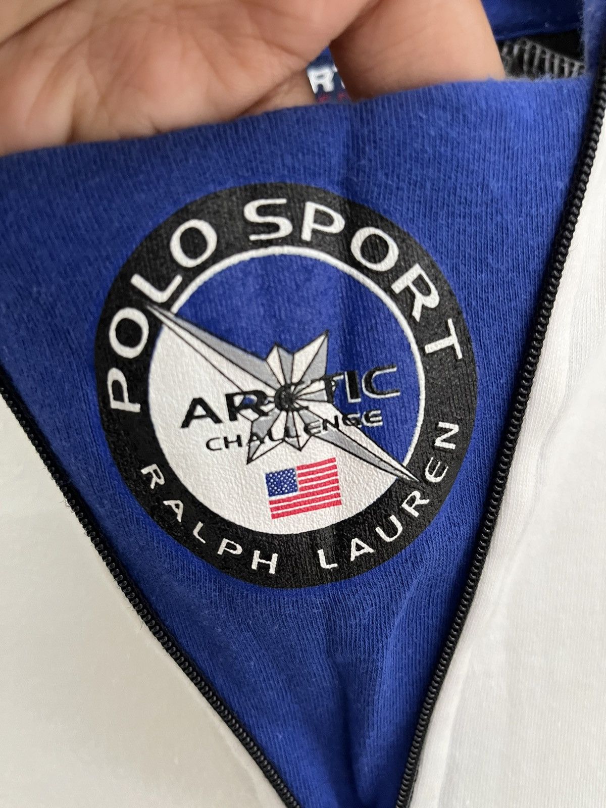 Lo Life × Polo Ralph Lauren × Vintage Vintage 90s Polo Arctic Challenge Polo Sport Polo Sportsman Size US L / EU 52-54 / 3 - 6 Thumbnail