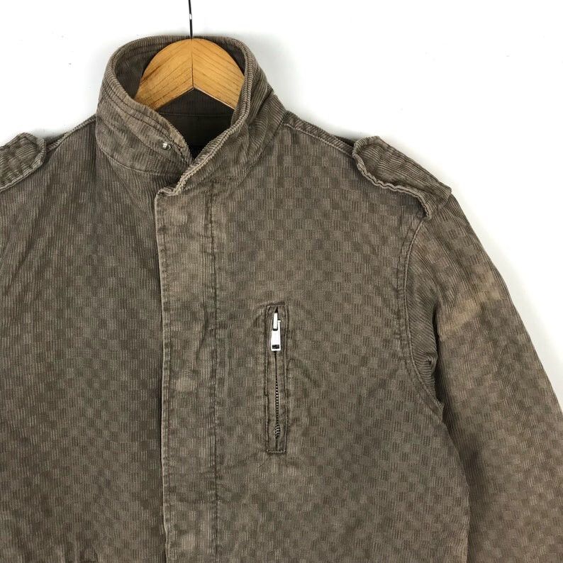 Stussy × Vintage Vintage 90s Stussy Plaid Skateboarding Corduroy Jacket Size US M / EU 48-50 / 2 - 4 Thumbnail
