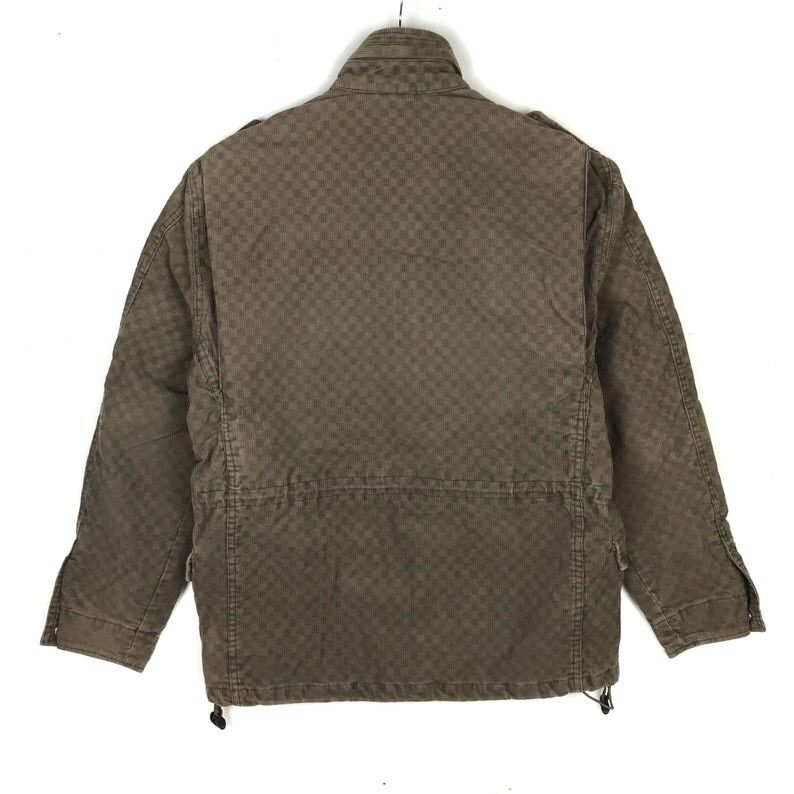 Stussy × Vintage Vintage 90s Stussy Plaid Skateboarding Corduroy Jacket Size US M / EU 48-50 / 2 - 3 Thumbnail