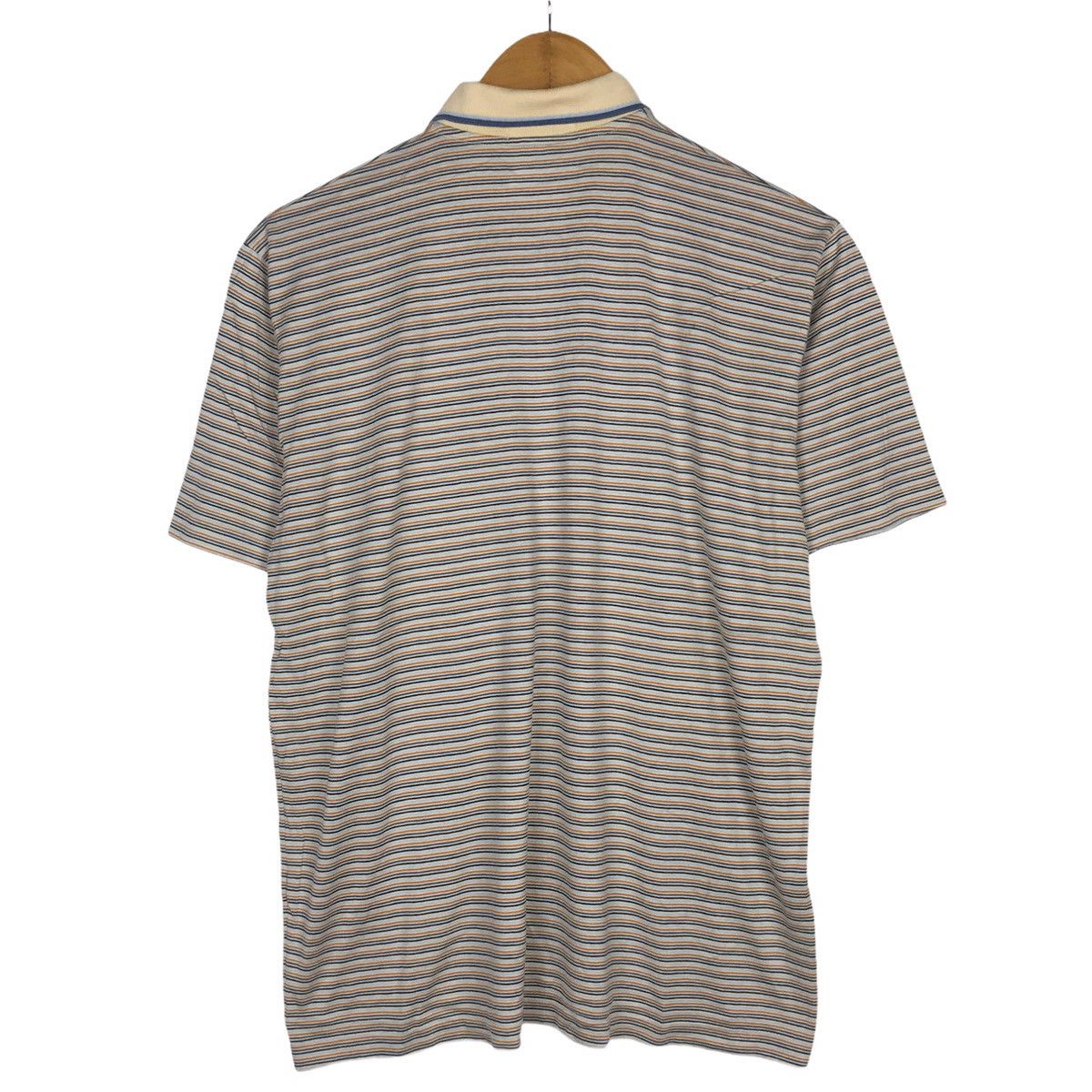 Alfred Dunhill × Vintage DUNHILL Vintage 90s Alfred Dunhill Stripe Multicolour Size US L / EU 52-54 / 3 - 2 Thumbnail
