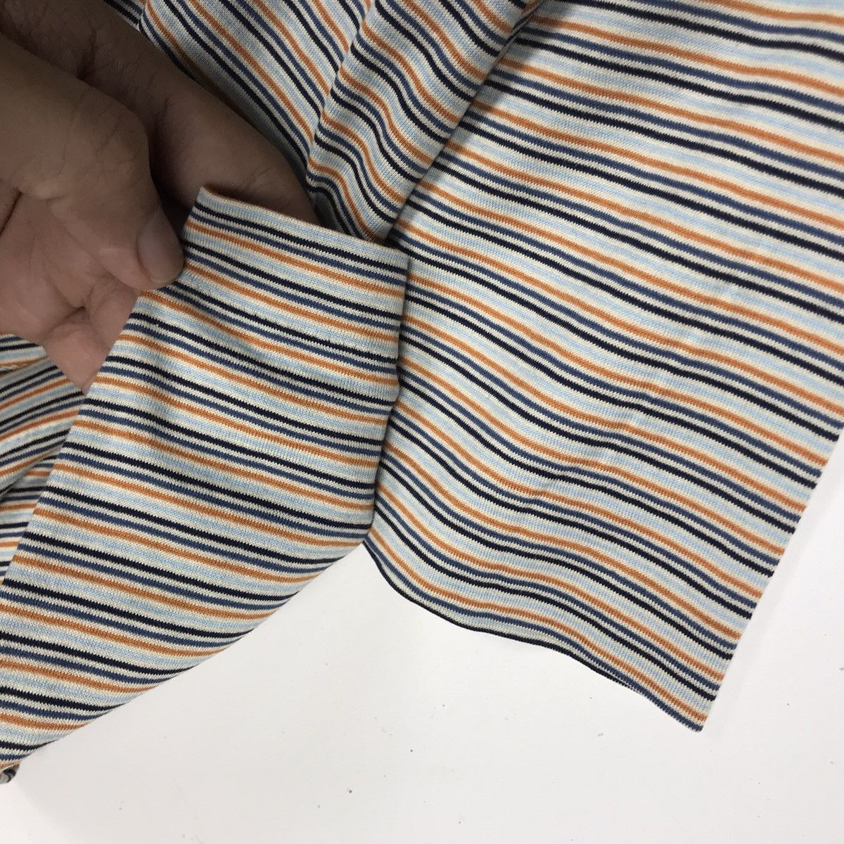 Alfred Dunhill × Vintage DUNHILL Vintage 90s Alfred Dunhill Stripe Multicolour Size US L / EU 52-54 / 3 - 5 Thumbnail