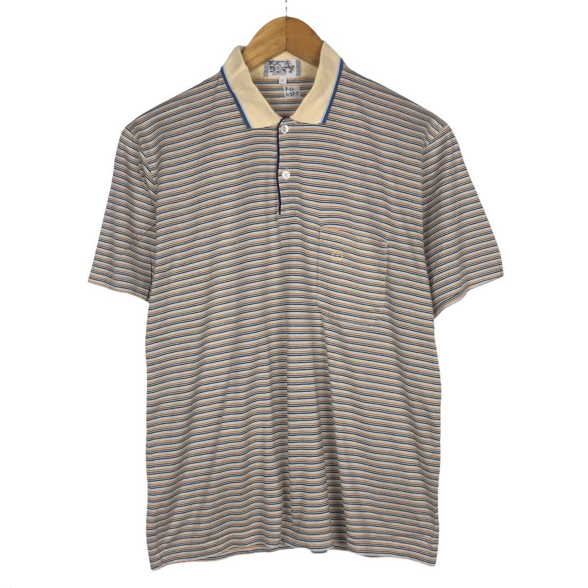 Alfred Dunhill × Vintage DUNHILL Vintage 90s Alfred Dunhill Stripe Multicolour Size US L / EU 52-54 / 3 - 1 Thumbnail