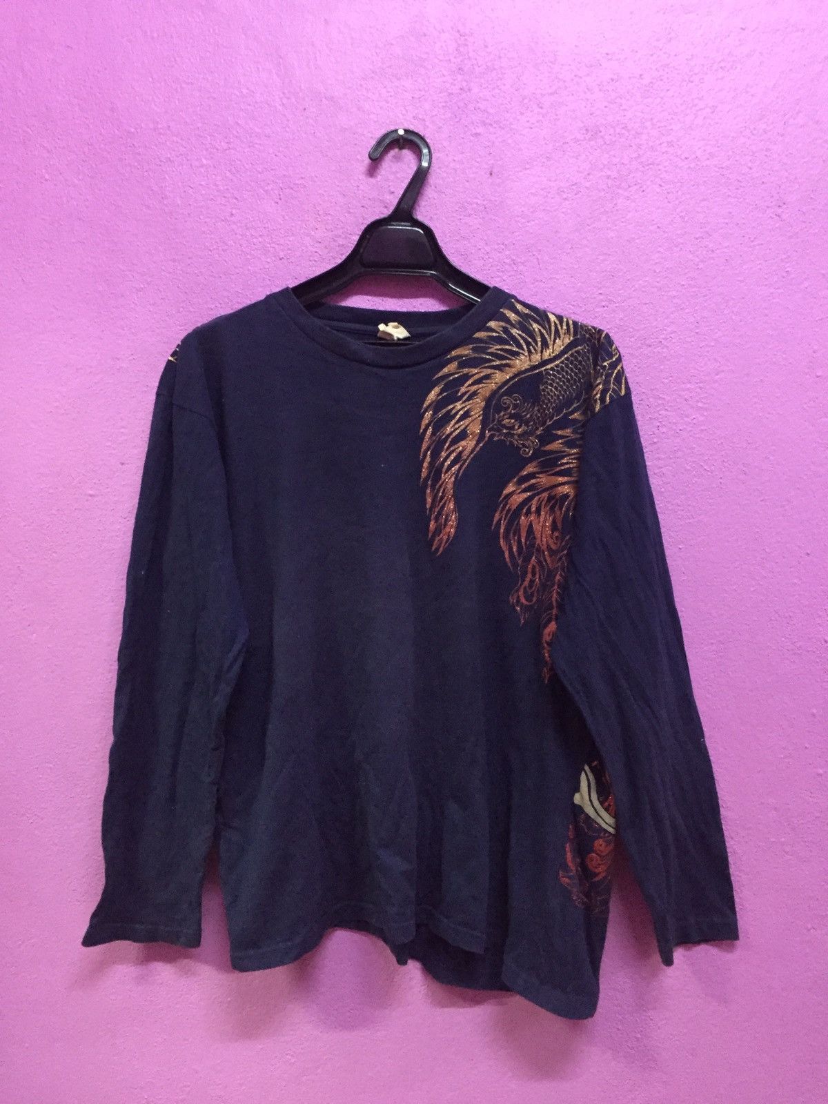 Japanese Brand Birds Sukajan Traditional Long Sleeves Size 3L Size US L / EU 52-54 / 3 - 2 Thumbnail