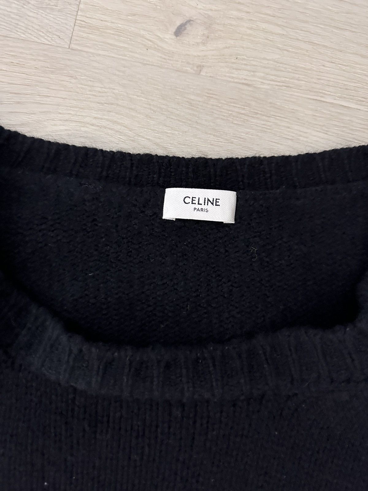 Celine Celine jacquard mouth sweater oversized Size US S / EU 44-46 / 1 - 2 Thumbnail