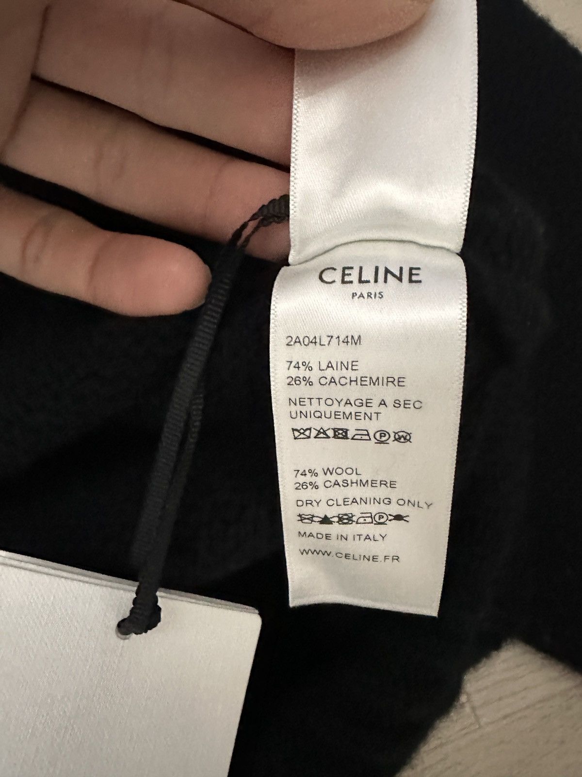 Celine Celine jacquard mouth sweater oversized Size US S / EU 44-46 / 1 - 4 Thumbnail