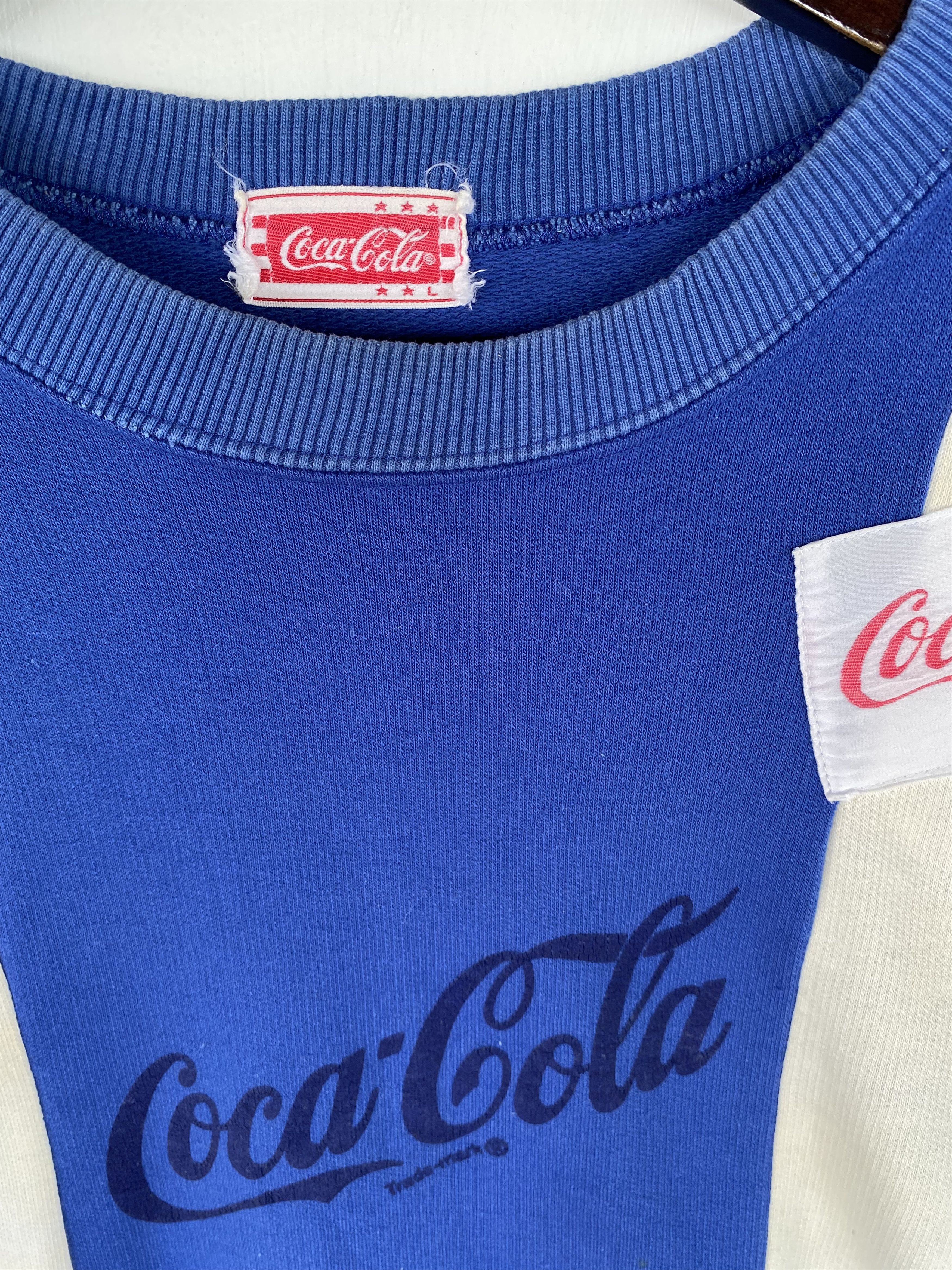 Coca Cola VINTAGE COKE coca cola sweatshirt sweater Size US L / EU 52-54 / 3 - 3 Thumbnail