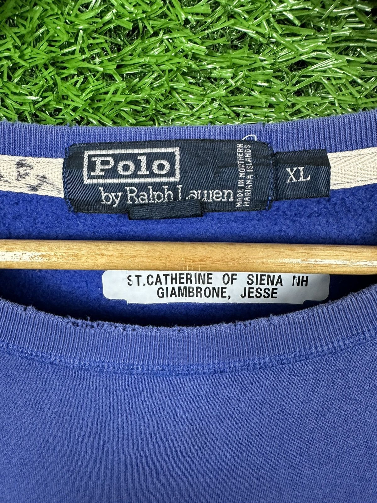 Polo Ralph Lauren Vintage 90s Polo Ralph Lauren Small Ponny Sweatshirt Size US XL / EU 56 / 4 - 3 Thumbnail