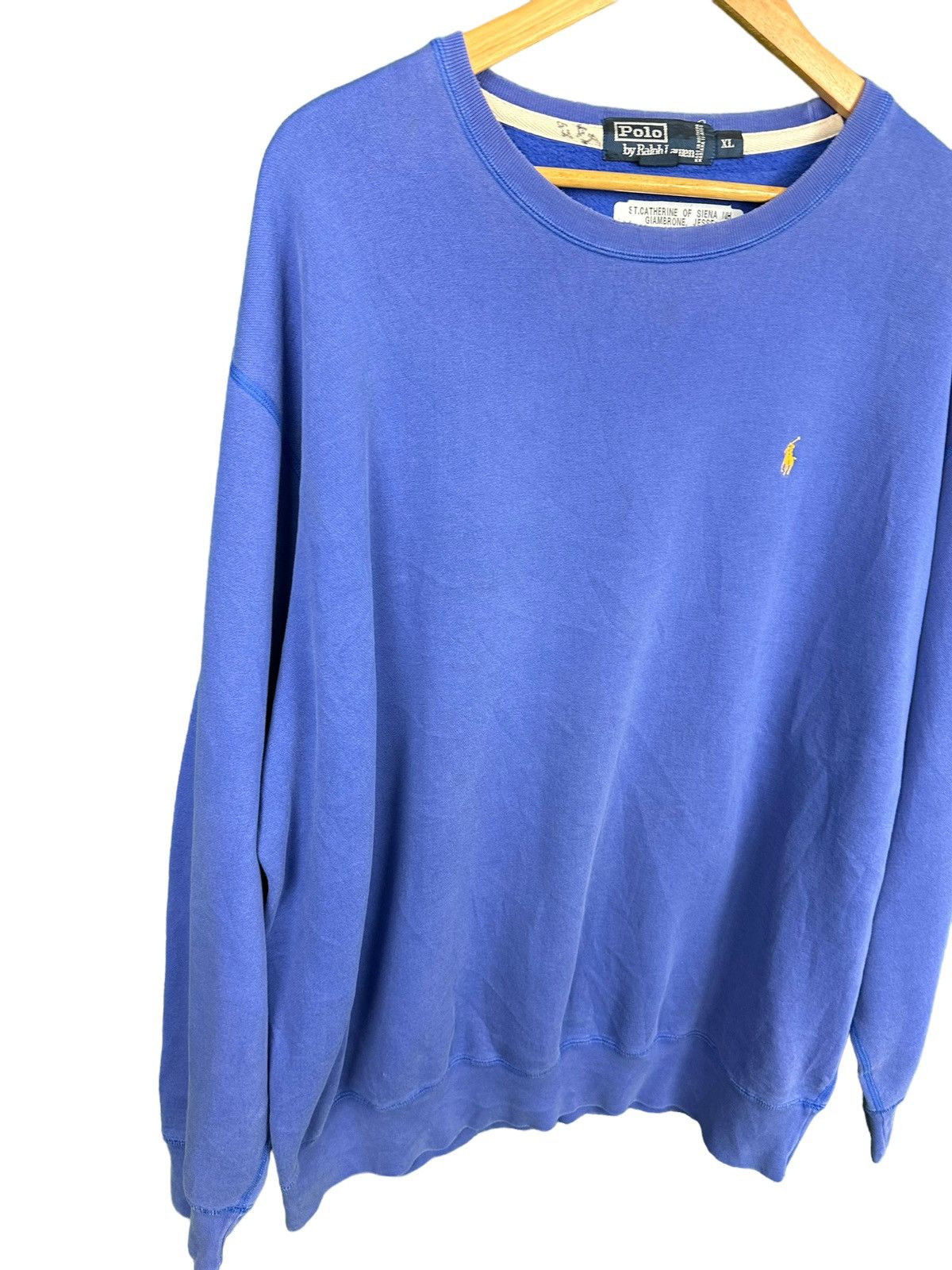 Polo Ralph Lauren Vintage 90s Polo Ralph Lauren Small Ponny Sweatshirt Size US XL / EU 56 / 4 - 6 Thumbnail