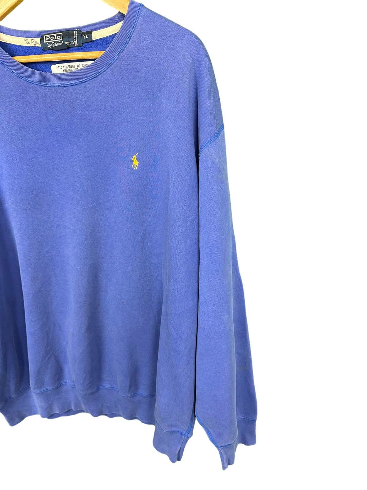 Polo Ralph Lauren Vintage 90s Polo Ralph Lauren Small Ponny Sweatshirt Size US XL / EU 56 / 4 - 5 Thumbnail