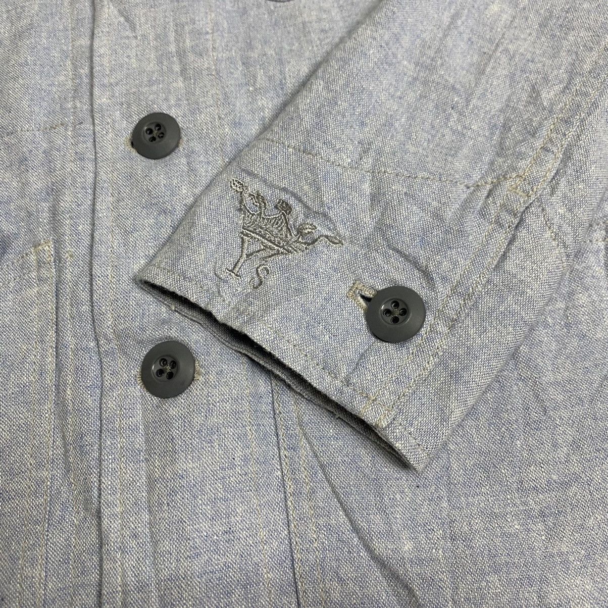 Yohji Yamamoto Y's X Rokx Yohji yamamoto cotton linen chore jacket Size US S / EU 44-46 / 1 - 9 Thumbnail