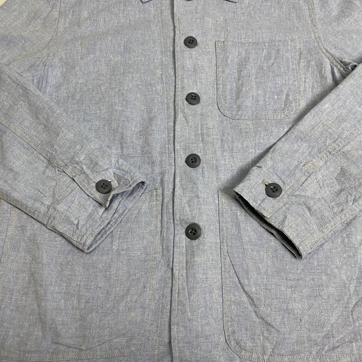Yohji Yamamoto Y's X Rokx Yohji yamamoto cotton linen chore jacket Size US S / EU 44-46 / 1 - 10 Thumbnail