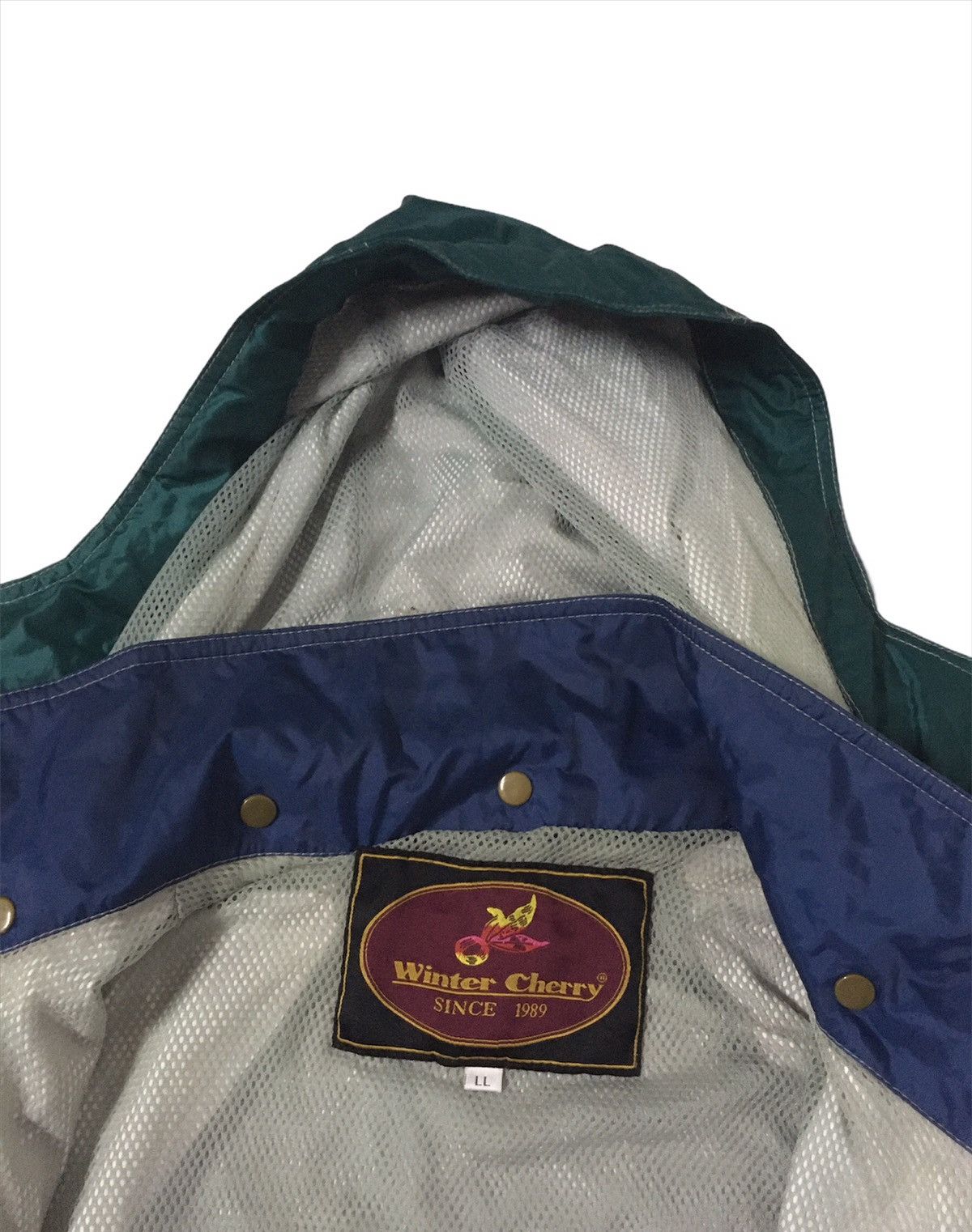 Japanese Brand × Vintage 🔥Winter Cherry Windbreaker Ski Jacket Size US L / EU 52-54 / 3 - 6 Thumbnail