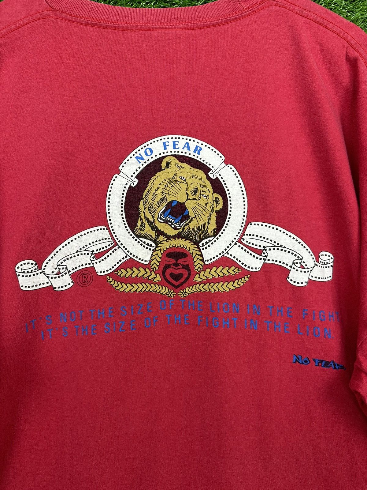 No Fear Vintage 90s No Fear “Leo The Lion MGM” Oversize T-Shirt Size US L / EU 52-54 / 3 - 5 Thumbnail