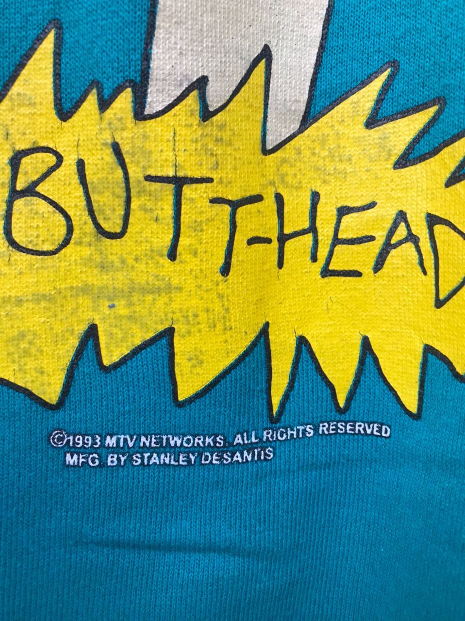 Cartoon Network × Vintage Vintage 90s Beavis & Butthead Stanley Desantis Sweatshirt Size US XL / EU 56 / 4 - 3 Thumbnail