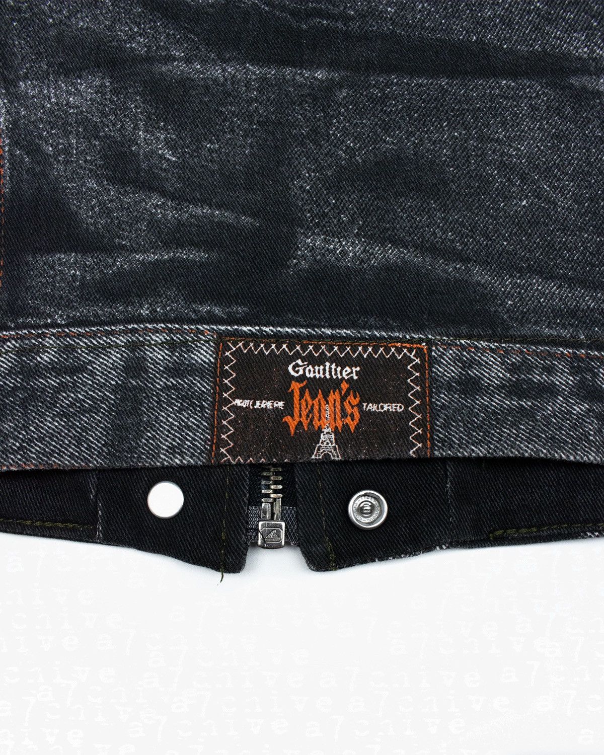 Jean Paul Gaultier A/W 1998 Trompe-L’œil Denim Jacket Size US S / EU 44-46 / 1 - 6 Thumbnail