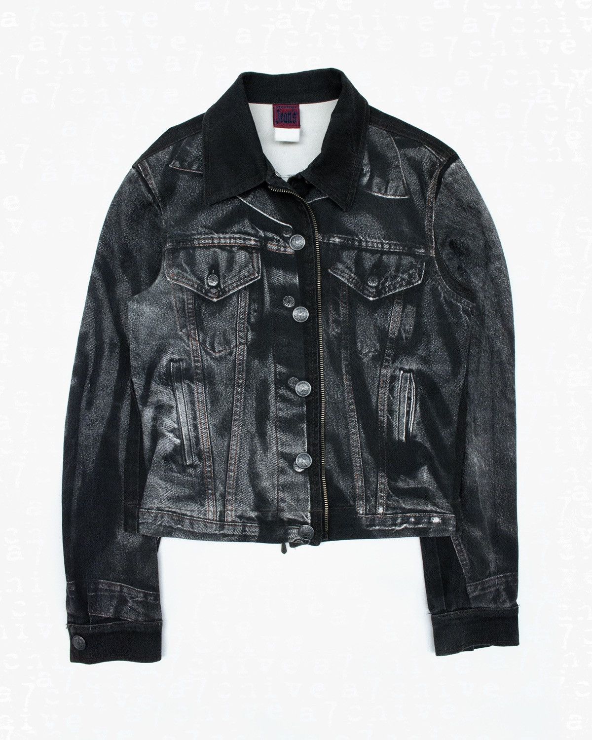 Jean Paul Gaultier A/W 1998 Trompe-L’œil Denim Jacket Size US S / EU 44-46 / 1 - 2 Thumbnail
