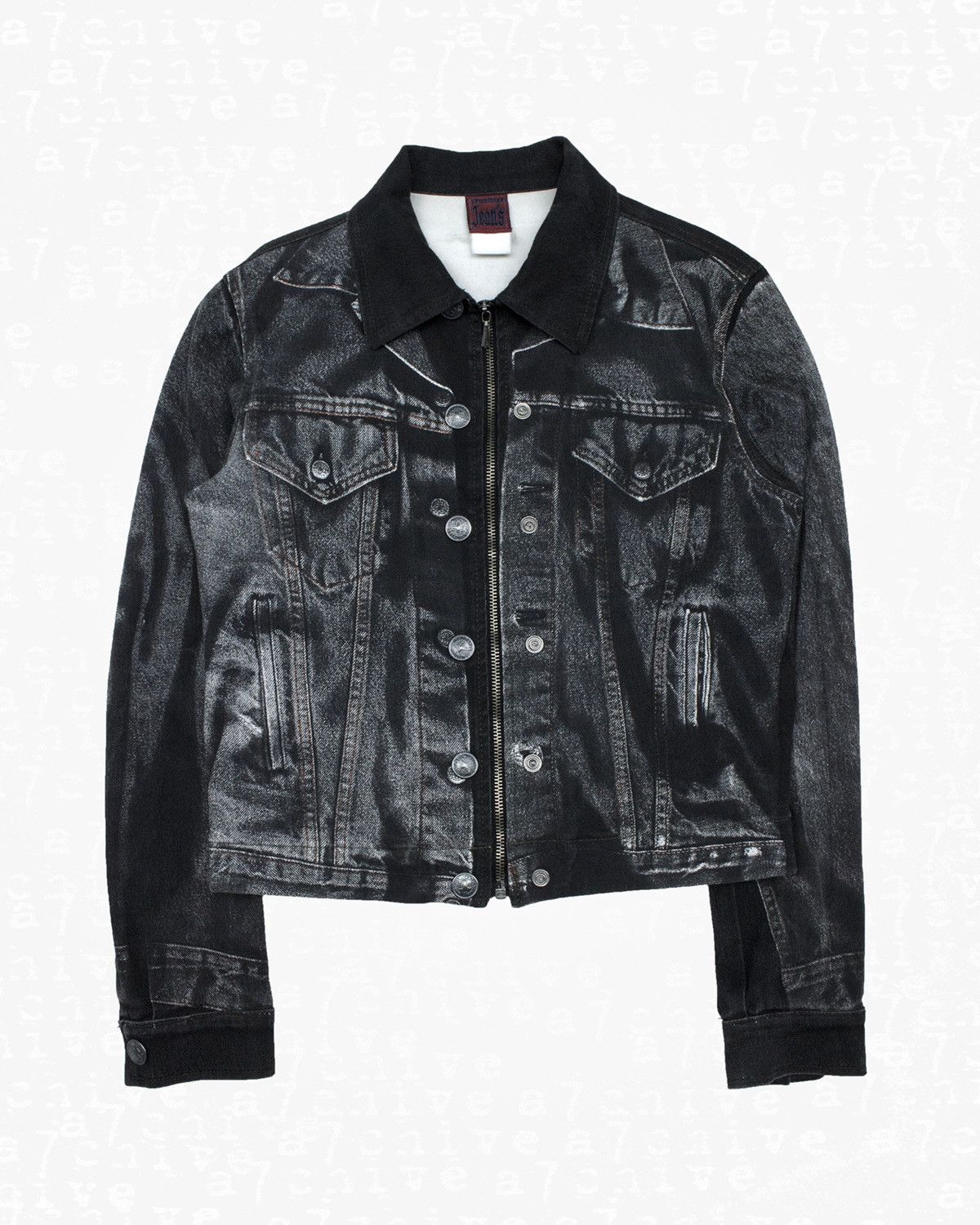 Jean Paul Gaultier A/W 1998 Trompe-L’œil Denim Jacket Size US S / EU 44-46 / 1 - 1 Thumbnail