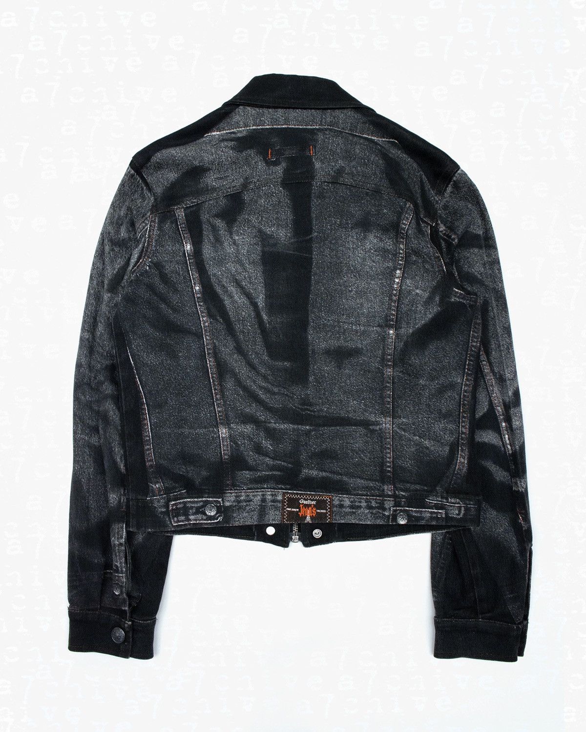 Jean Paul Gaultier A/W 1998 Trompe-L’œil Denim Jacket Size US S / EU 44-46 / 1 - 5 Thumbnail