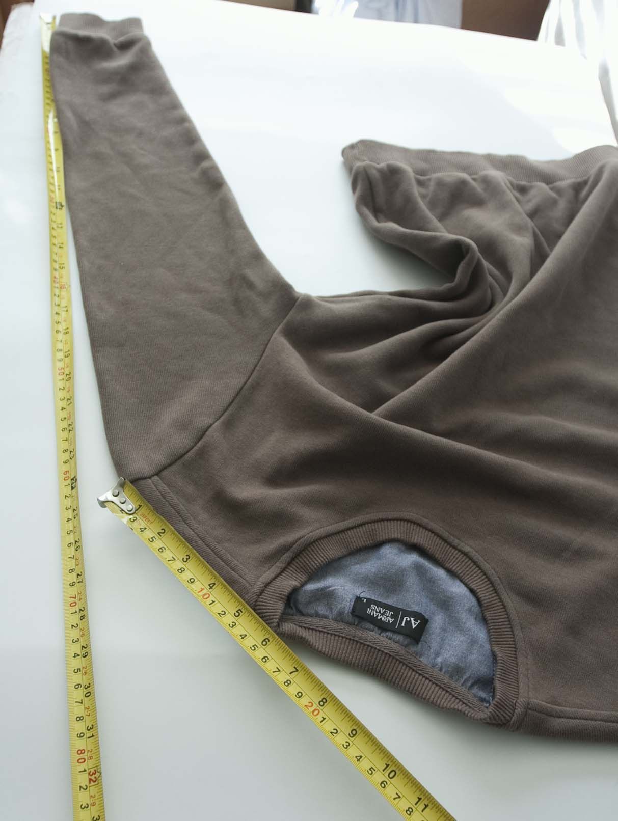 Armani Armani Jeans Sweatshirt Brown Logo Size L Size US L / EU 52-54 / 3 - 5 Thumbnail