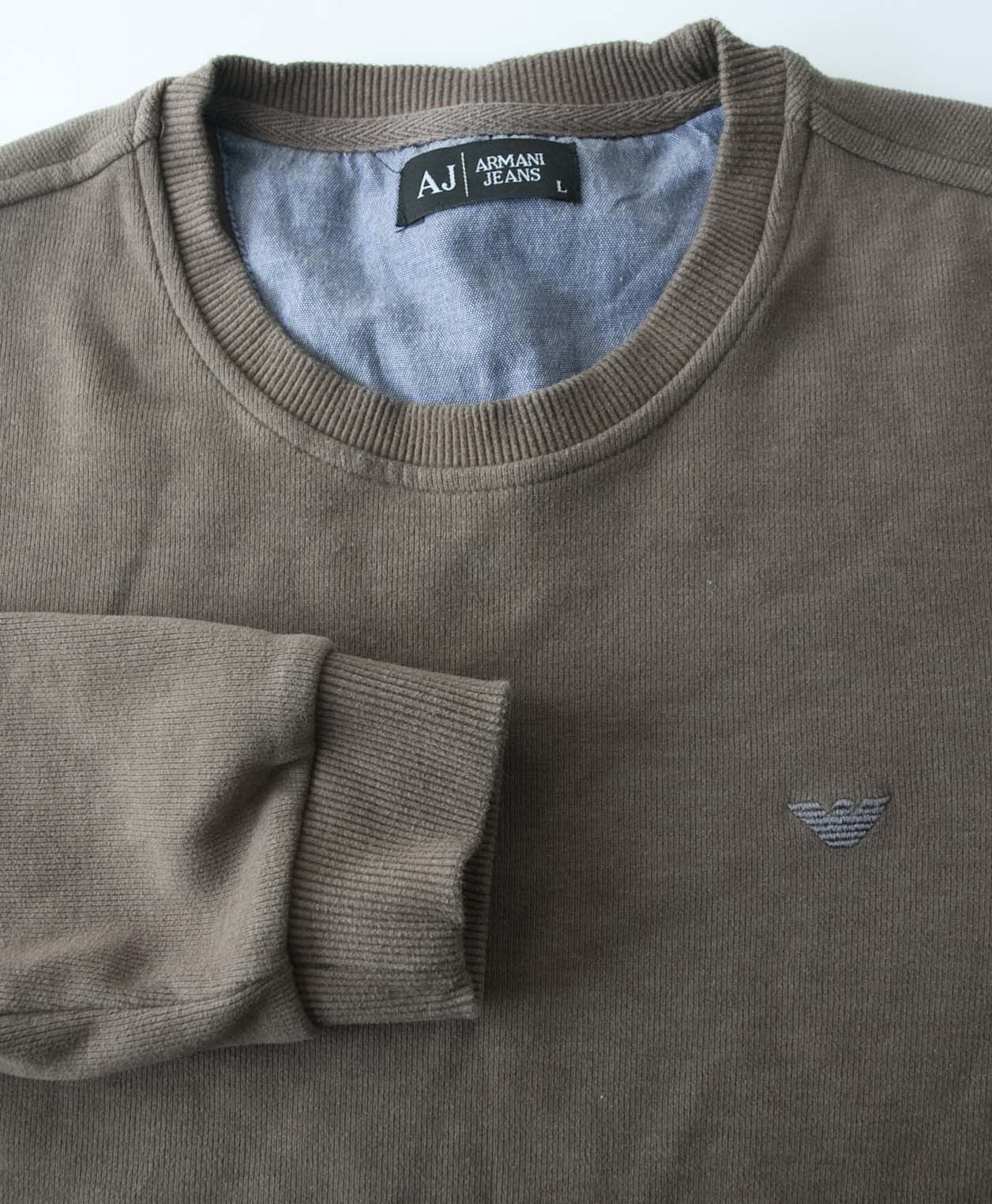 Armani Armani Jeans Sweatshirt Brown Logo Size L Size US L / EU 52-54 / 3 - 2 Thumbnail