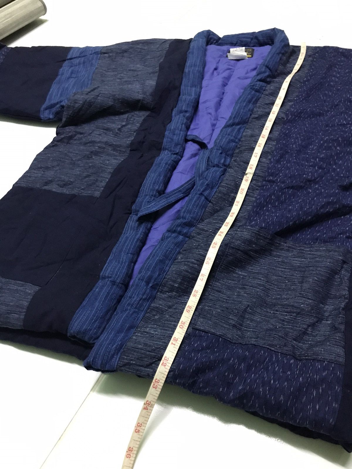 Vintage 🔥rare🔥Vintage 80s Kimono patchwork style Size US L / EU 52-54 / 3 - 6 Thumbnail