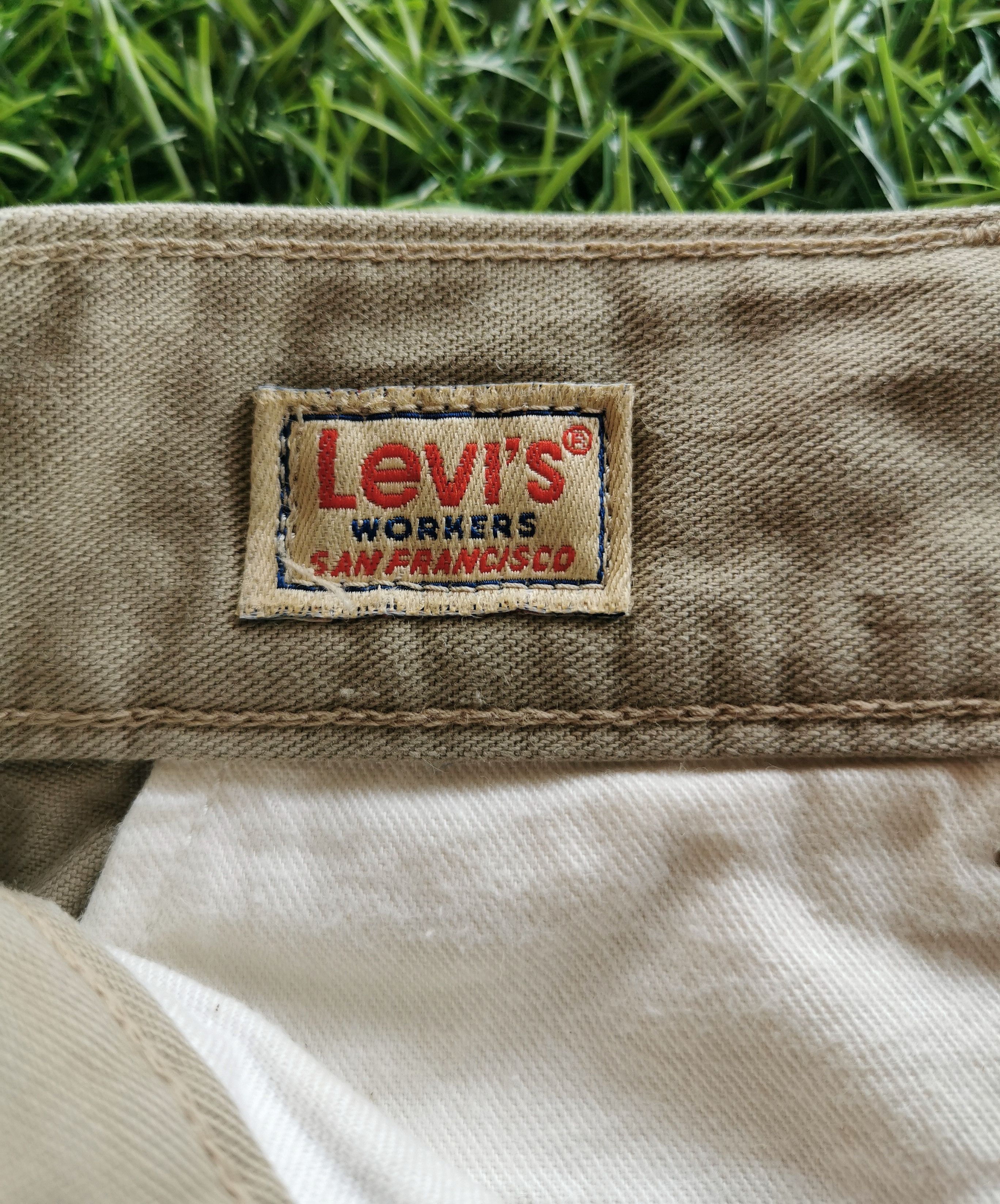 Levi's Vintage Levis Workers Cargo shorts Size US 29 - 1 Thumbnail