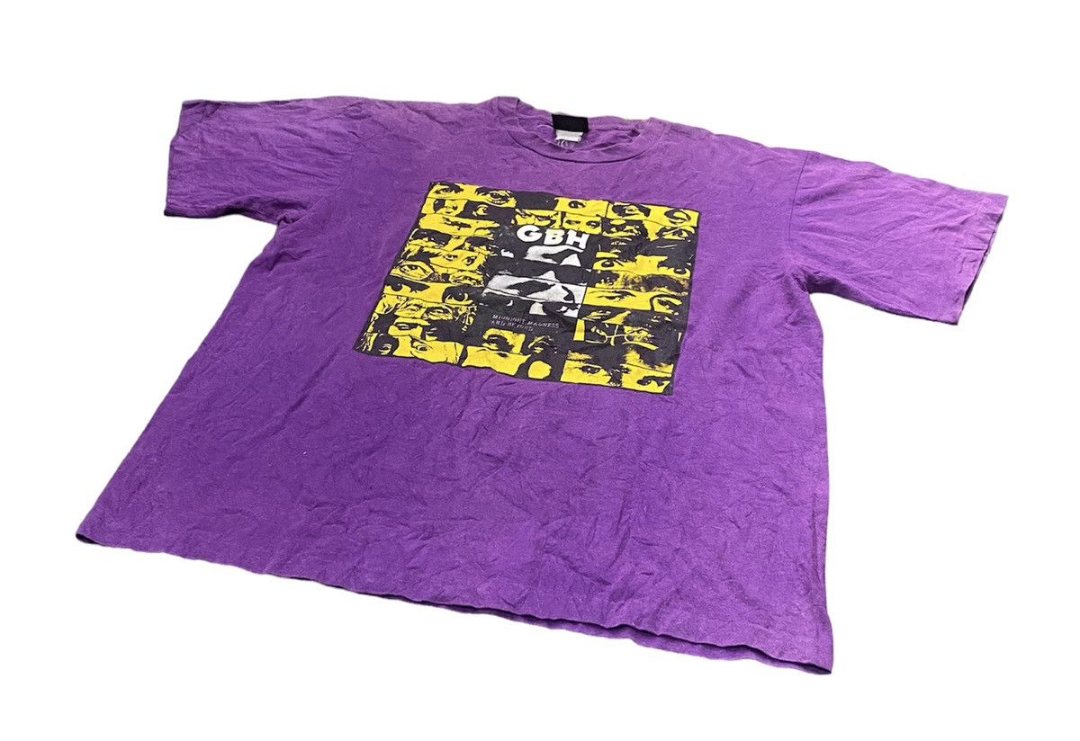 Band Tees × Vintage Rare Vintage Punk Shirt GBH Size US L / EU 52-54 / 3 - 5 Thumbnail