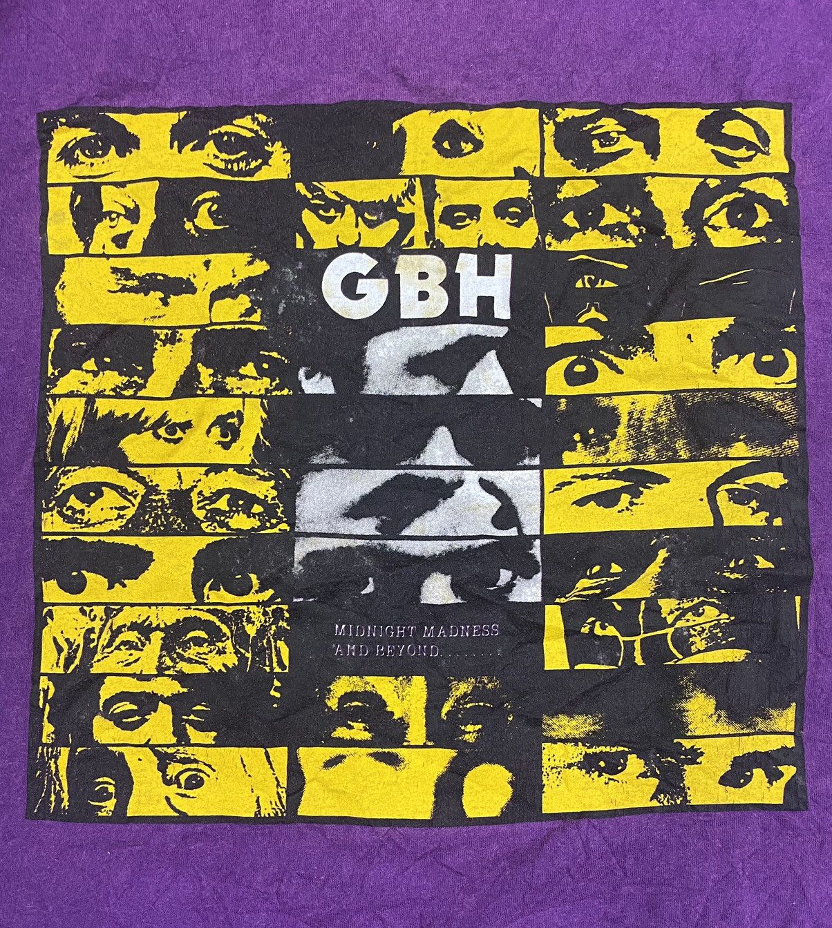 Band Tees × Vintage Rare Vintage Punk Shirt GBH Size US L / EU 52-54 / 3 - 9 Thumbnail