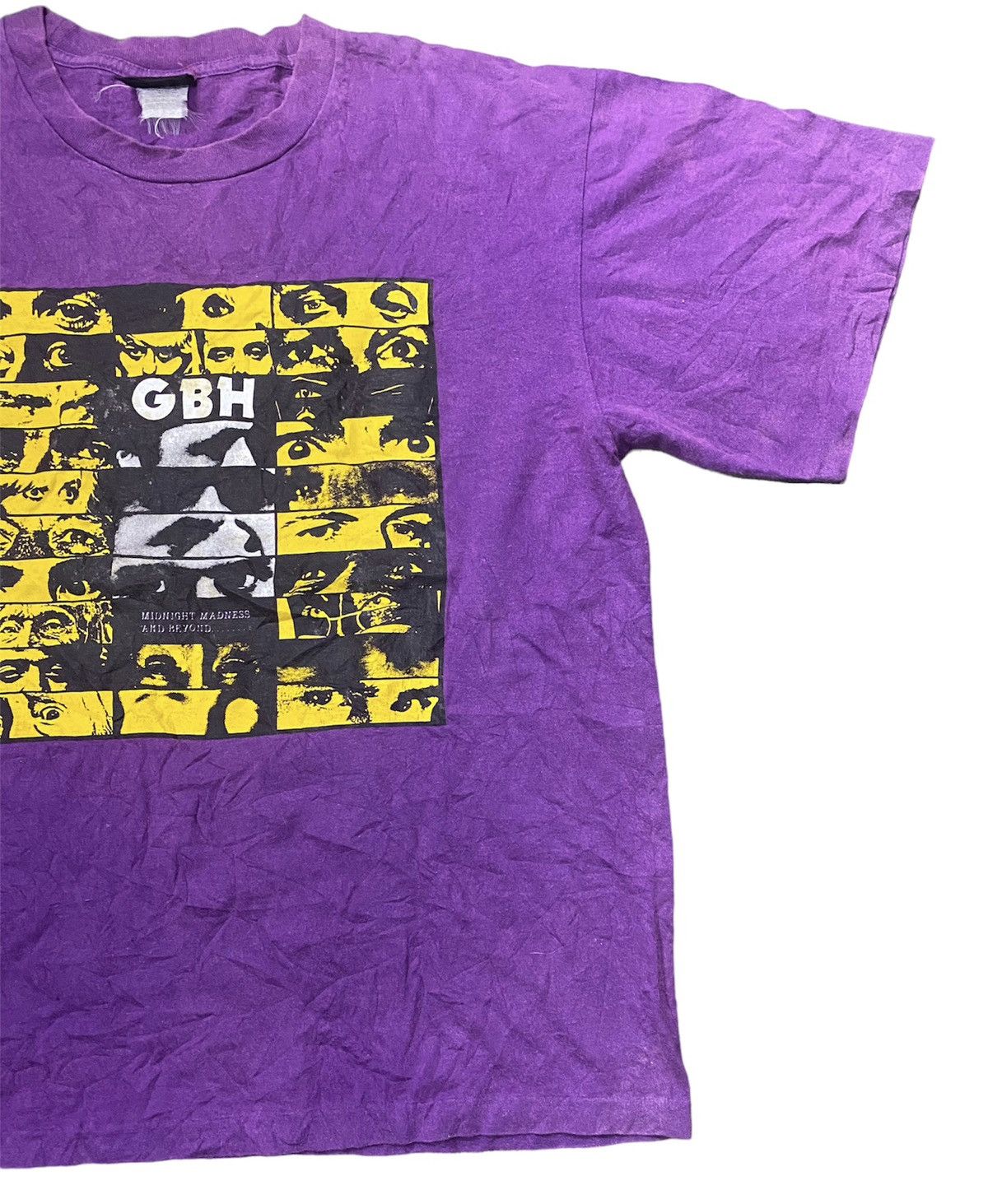 Band Tees × Vintage Rare Vintage Punk Shirt GBH Size US L / EU 52-54 / 3 - 3 Thumbnail