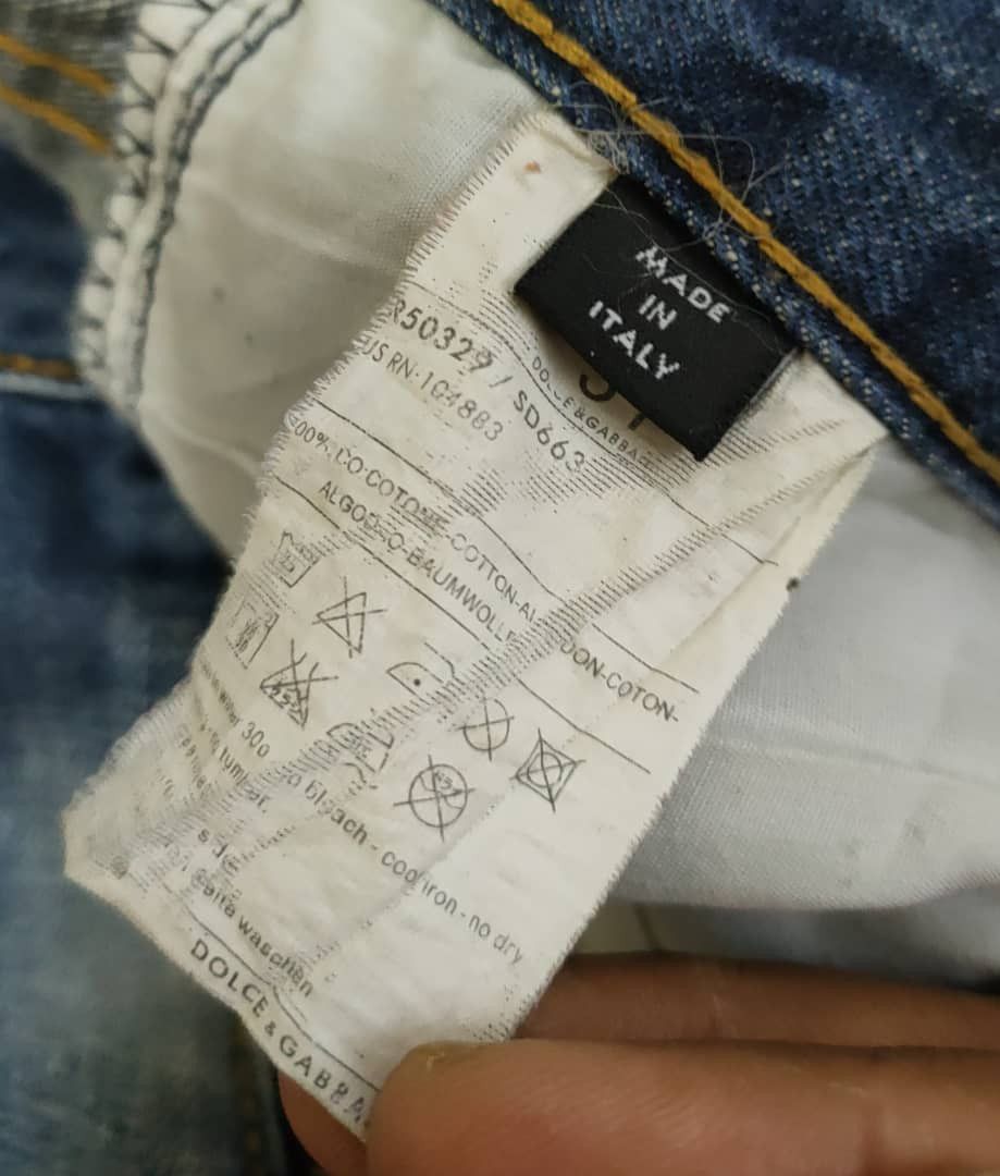 Dolce & Gabbana Dolce & Gabbana Denim Size US 32 / EU 48 - 10 Thumbnail