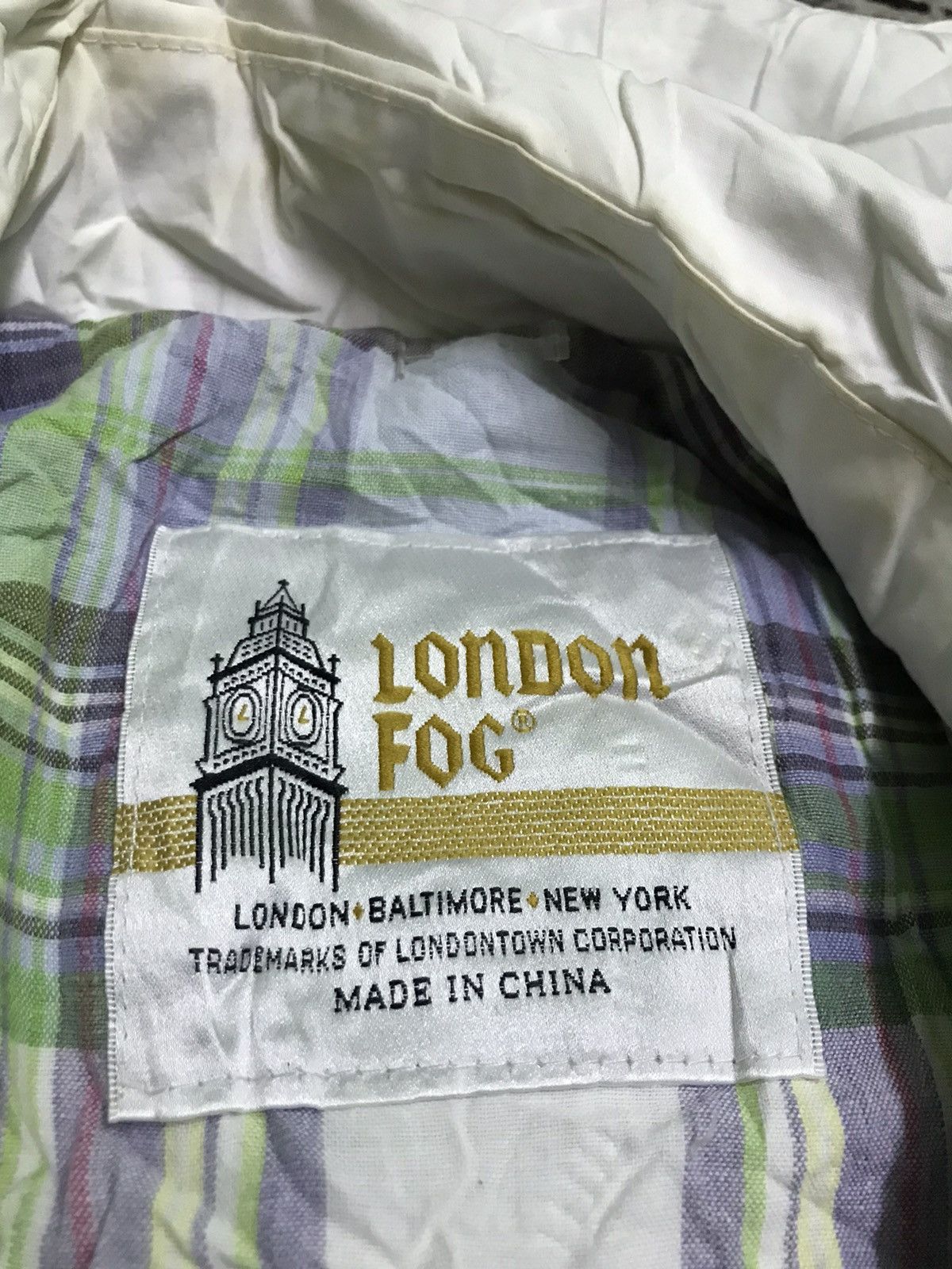 London Fog × Vintage Vintage London fog patchwork jacket Size US L / EU 52-54 / 3 - 2 Thumbnail