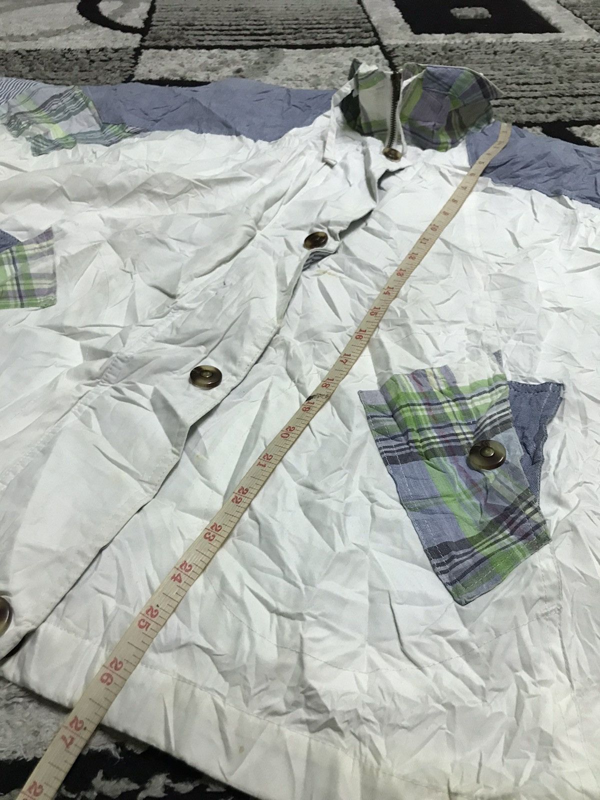 London Fog × Vintage Vintage London fog patchwork jacket Size US L / EU 52-54 / 3 - 8 Thumbnail