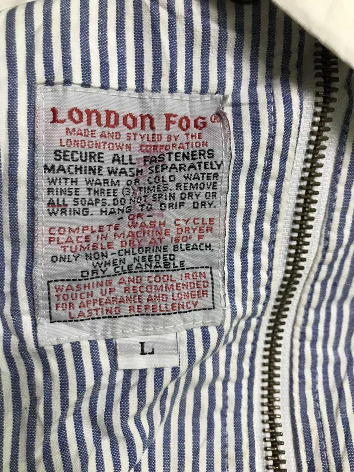 London Fog × Vintage Vintage London fog patchwork jacket Size US L / EU 52-54 / 3 - 6 Thumbnail