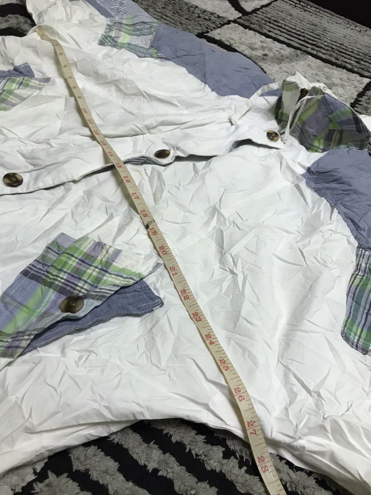 London Fog × Vintage Vintage London fog patchwork jacket Size US L / EU 52-54 / 3 - 7 Thumbnail