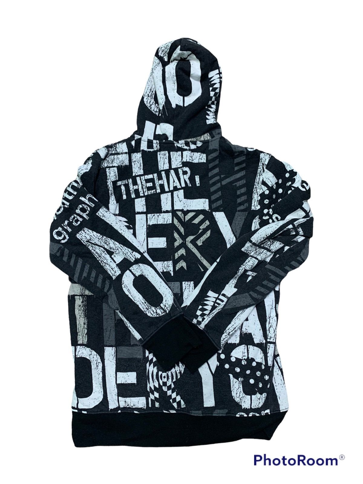 Japanese Brand × Vintage Nice Graphics Style Night Rider Zipper Hoodies Size US L / EU 52-54 / 3 - 2 Thumbnail