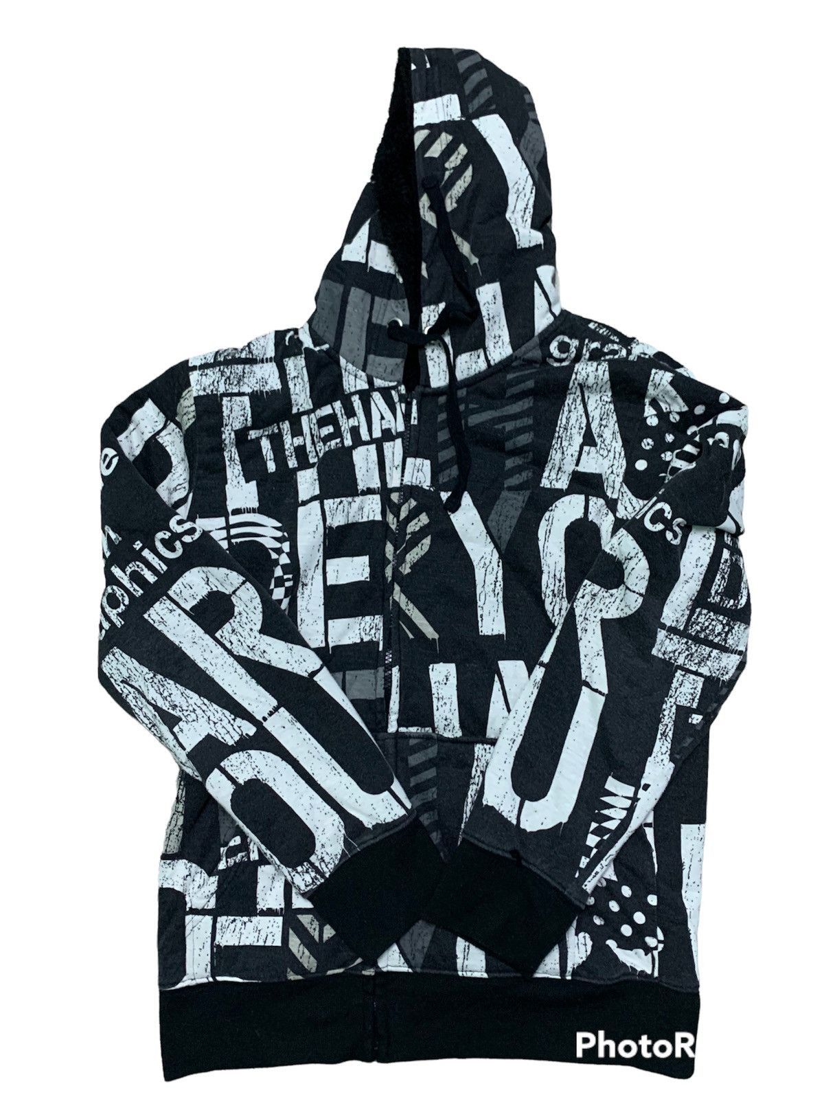 Japanese Brand × Vintage Nice Graphics Style Night Rider Zipper Hoodies Size US L / EU 52-54 / 3 - 1 Thumbnail