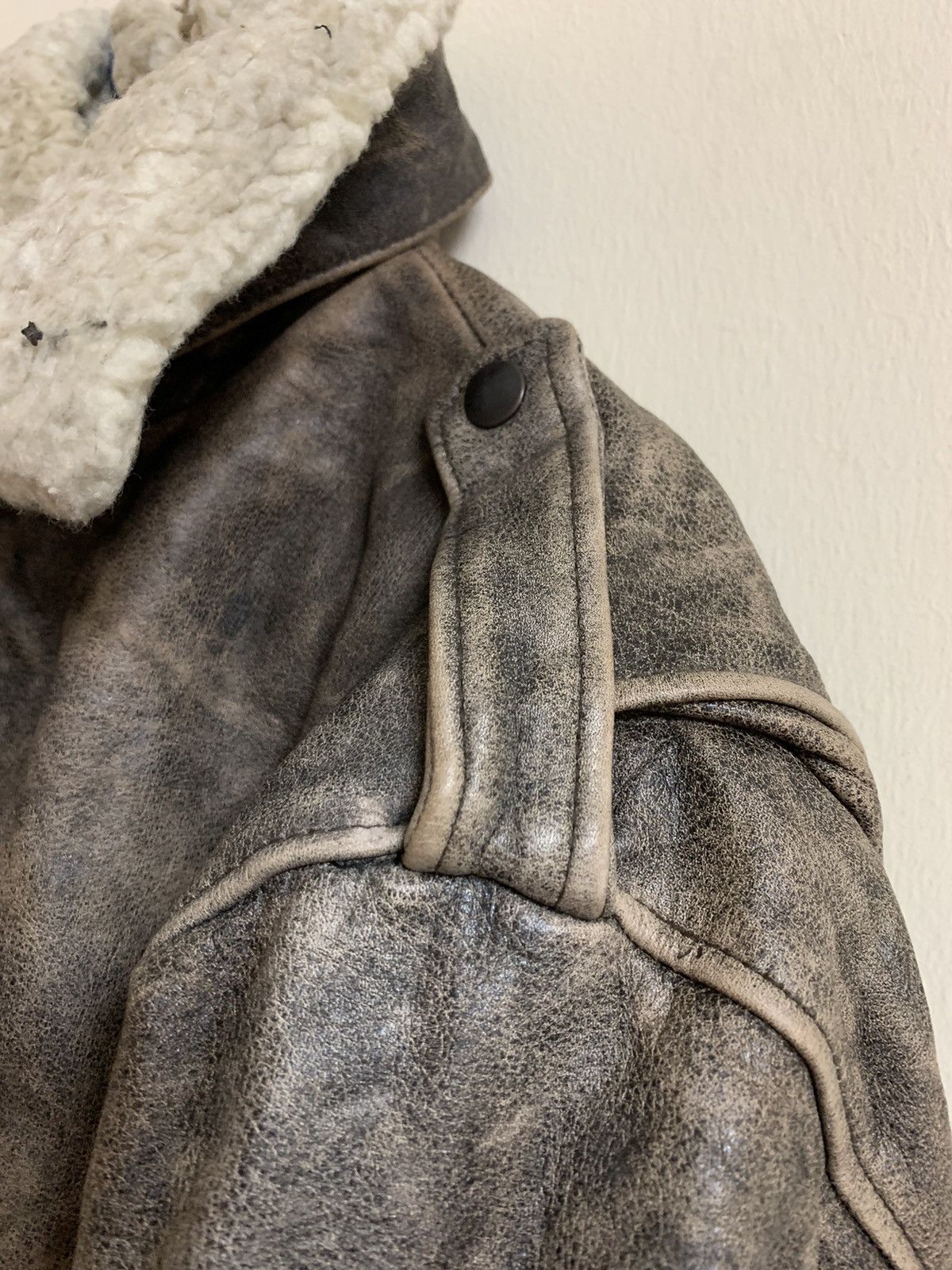 Japanese Brand × Leather Flight Equipment Four Seasons Leather Jacket Size US L / EU 52-54 / 3 - 5 Thumbnail