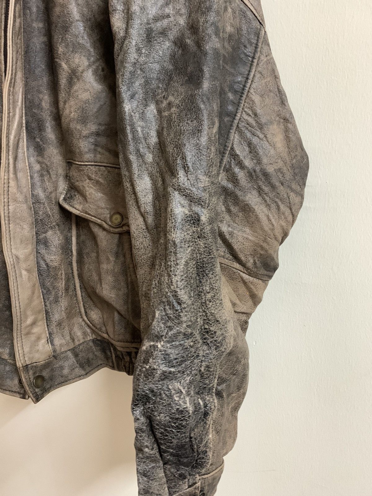 Japanese Brand × Leather Flight Equipment Four Seasons Leather Jacket Size US L / EU 52-54 / 3 - 6 Thumbnail