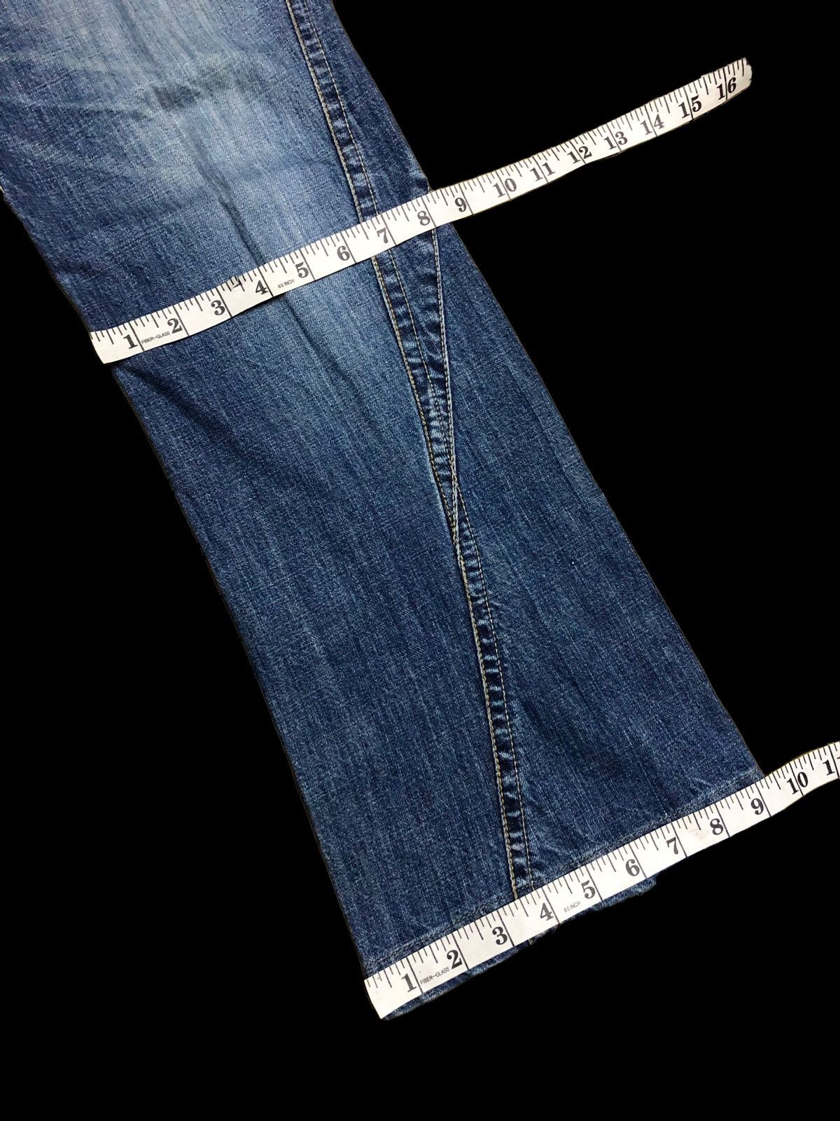 Michel Klein FLARE TWIST MICHEL KLEIN DENIM Size US 34 / EU 50 - 6 Thumbnail