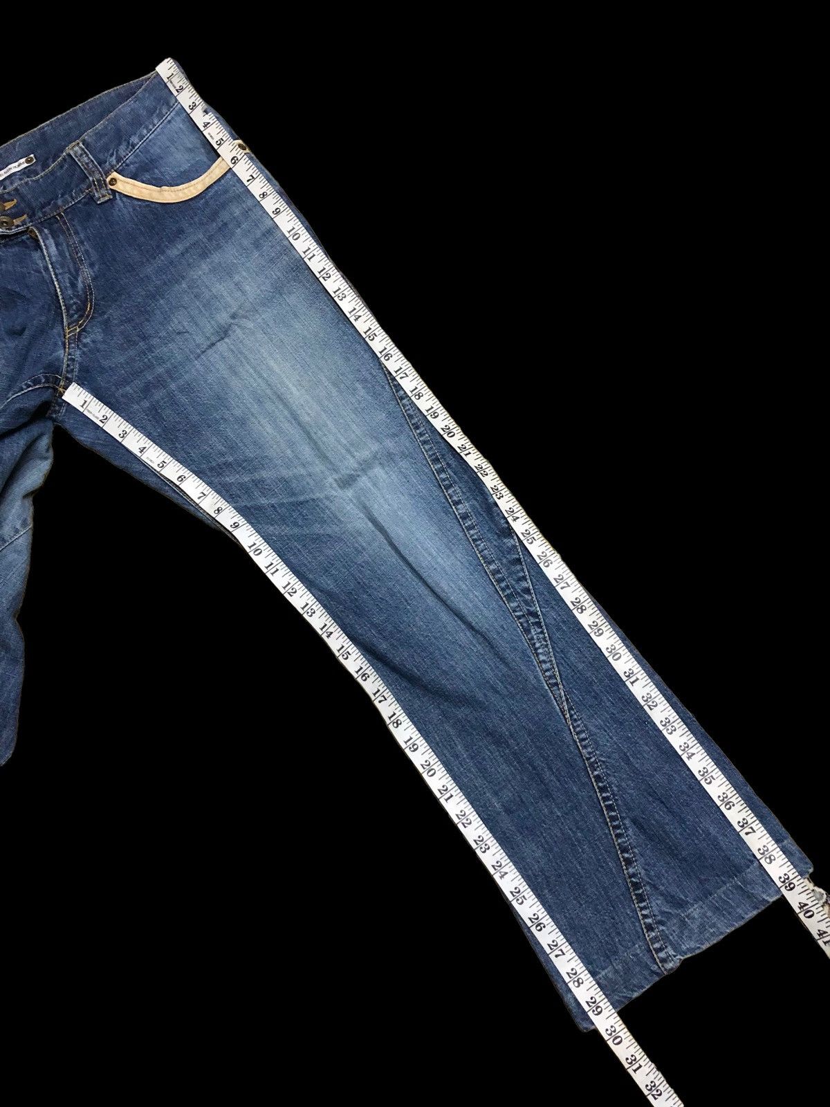 Michel Klein FLARE TWIST MICHEL KLEIN DENIM Size US 34 / EU 50 - 5 Thumbnail