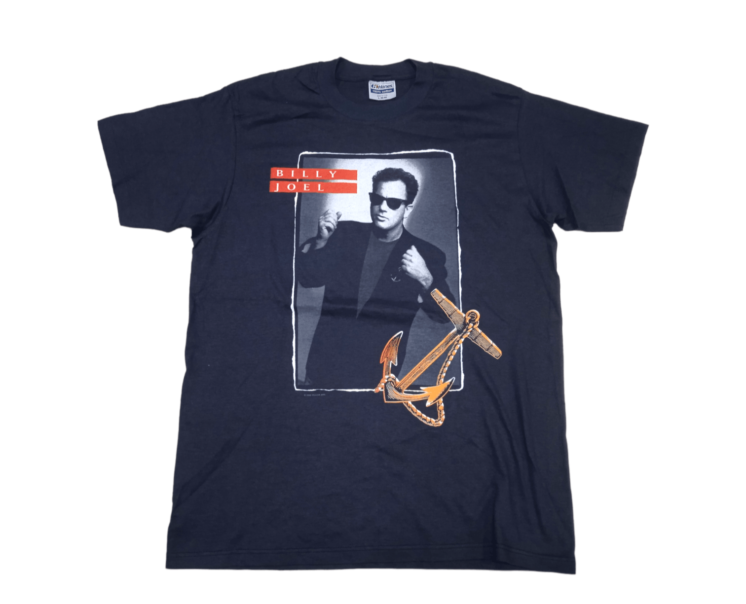 Other Vintage Single Stitch 1990 Billy Joel T-Shirt Size US L / EU 52-54 / 3 - 1 Thumbnail
