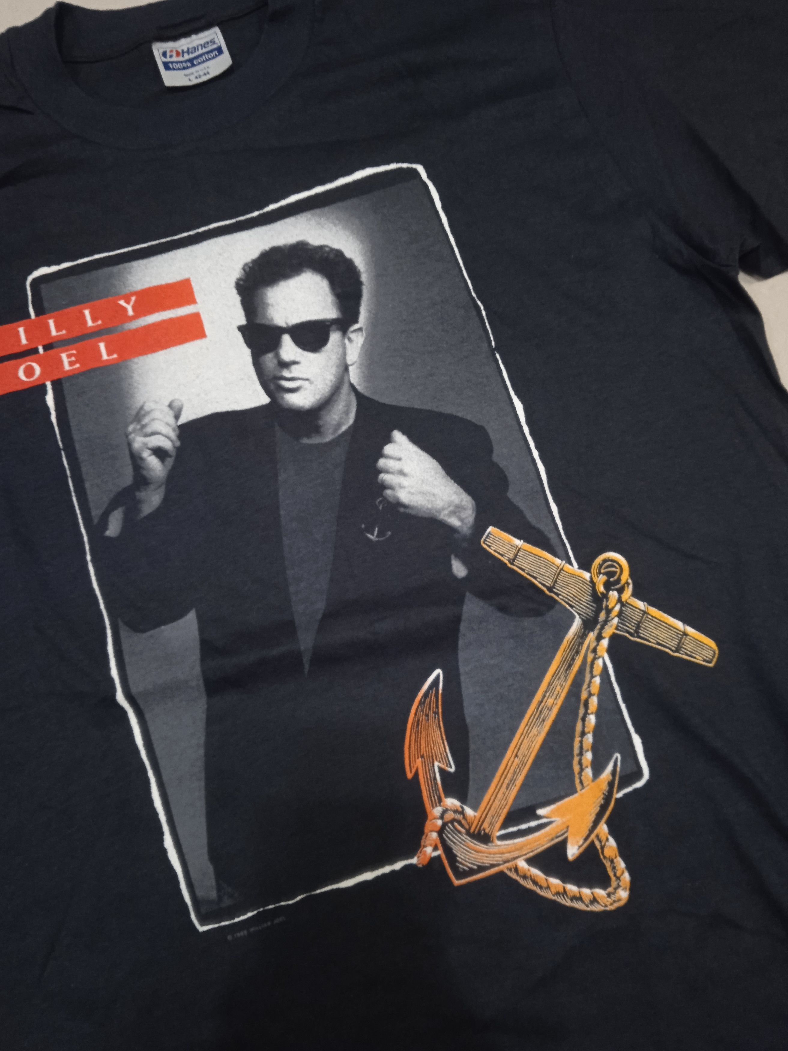 Other Vintage Single Stitch 1990 Billy Joel T-Shirt Size US L / EU 52-54 / 3 - 3 Thumbnail