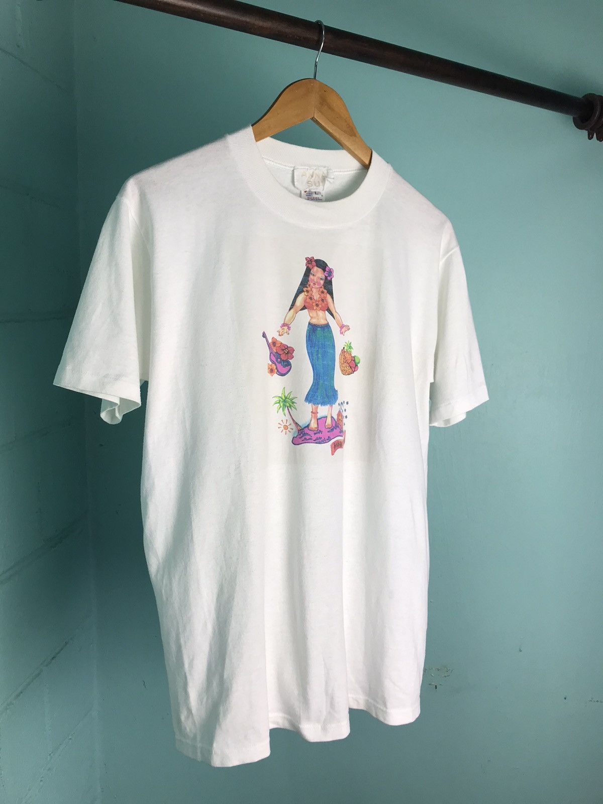 90s Anna Sui Hawaii Girl Tee