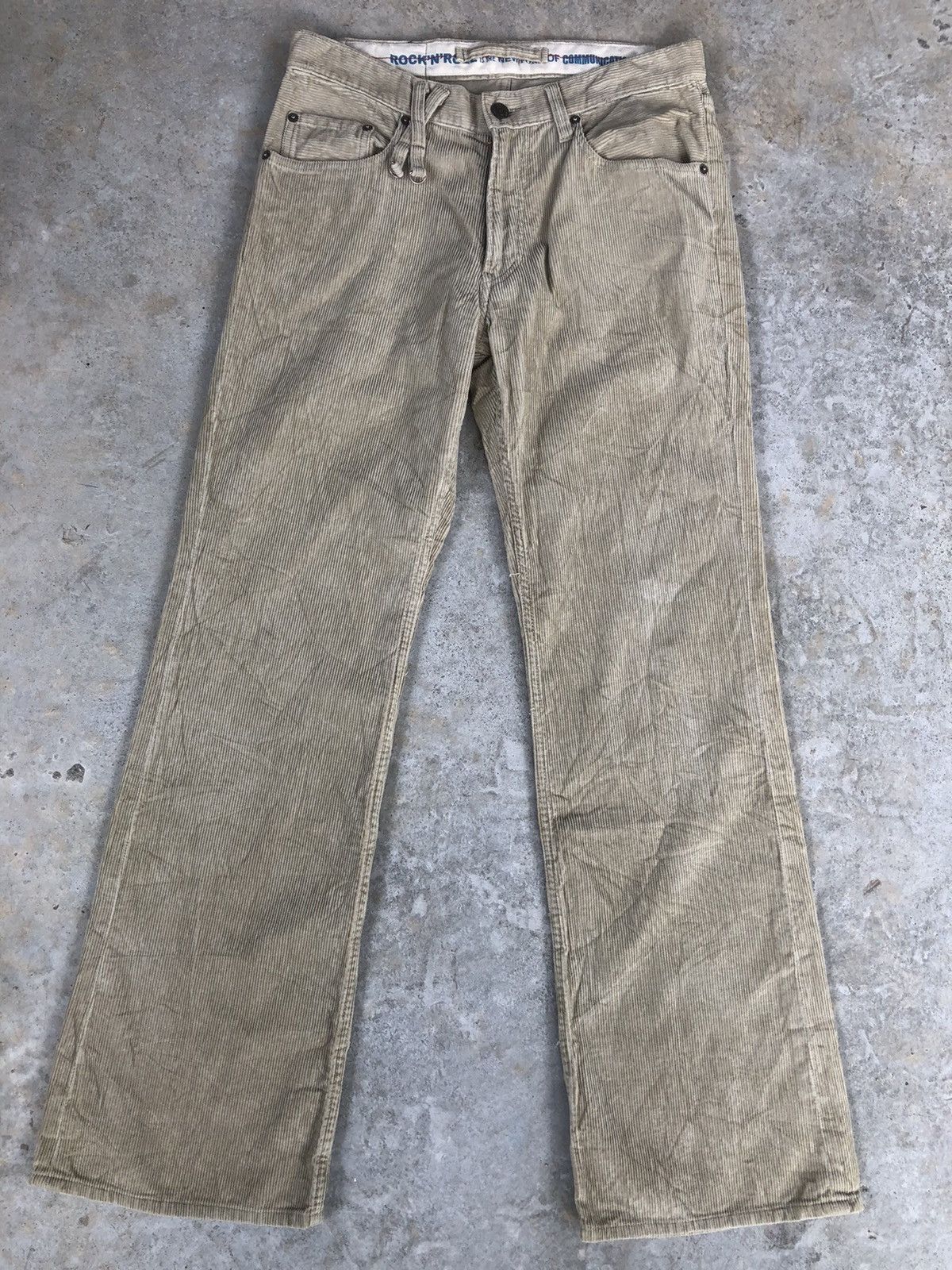 PPFM Flared Jeans Corduroy Pants