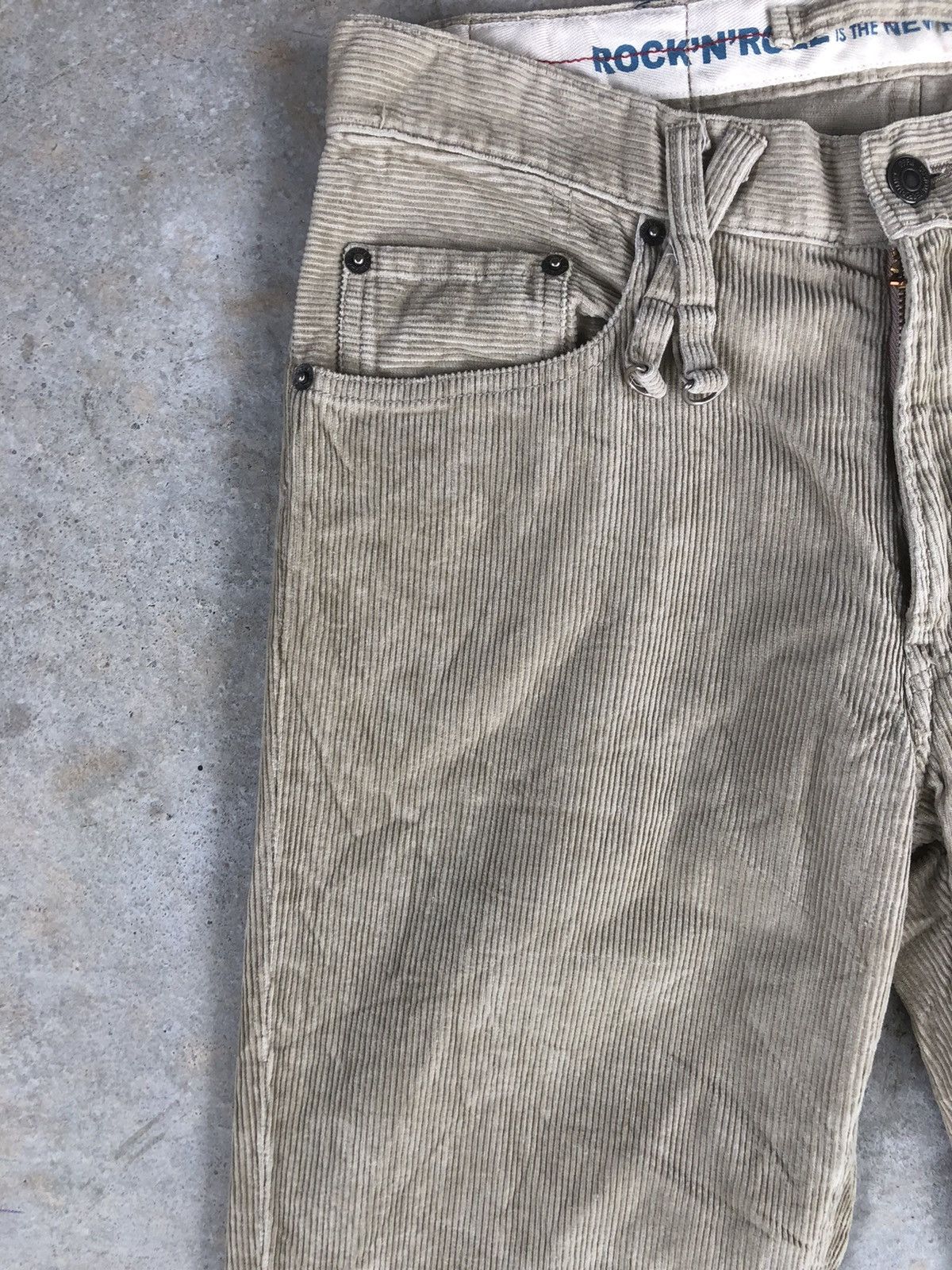 PPFM PPFM Flared Jeans Corduroy Pants Size US 30 / EU 46 - 4 Thumbnail