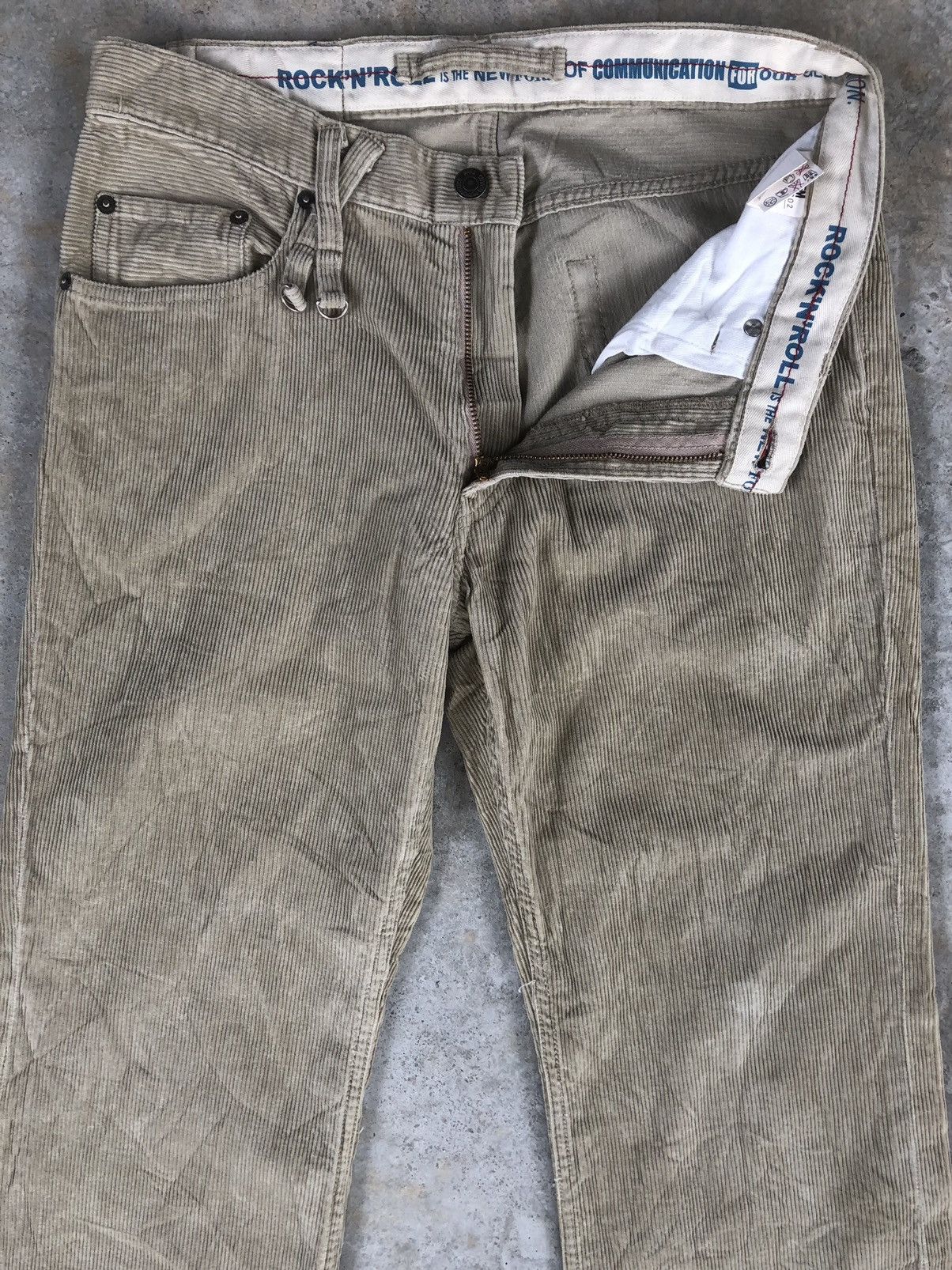 PPFM PPFM Flared Jeans Corduroy Pants Size US 30 / EU 46 - 3 Thumbnail