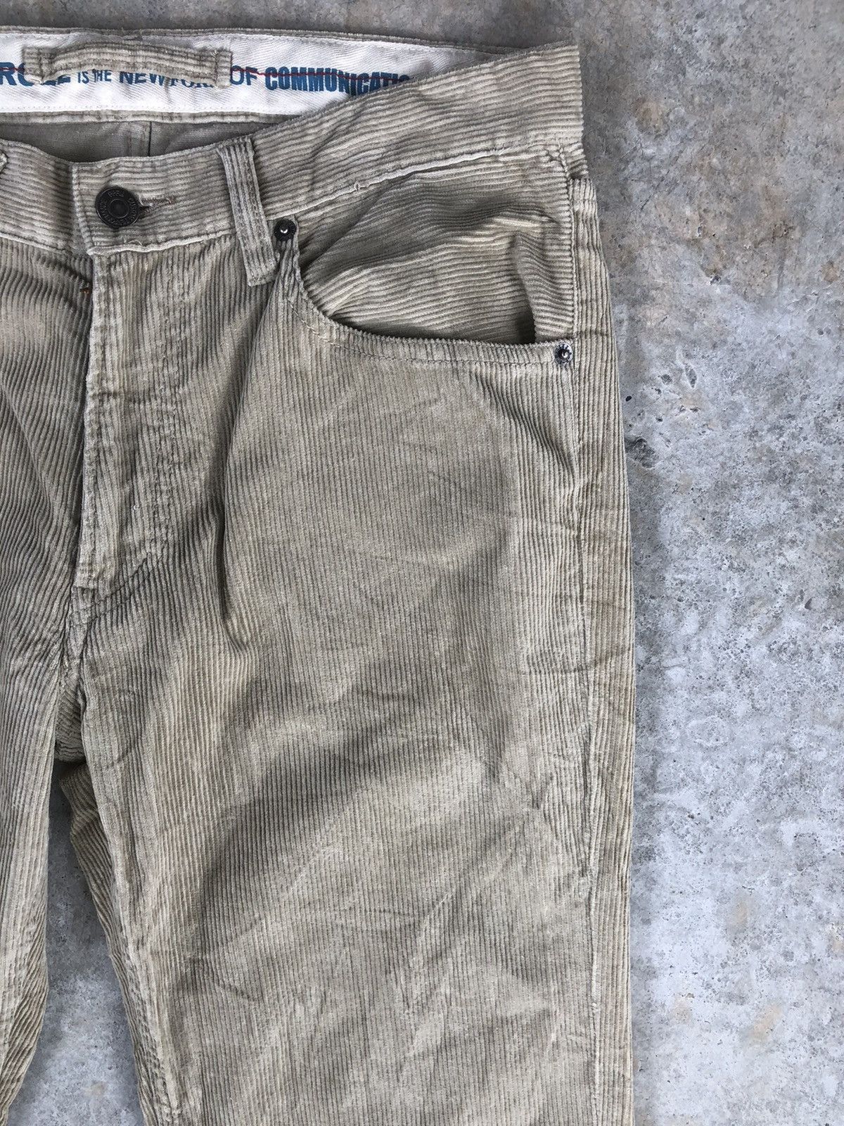 PPFM PPFM Flared Jeans Corduroy Pants Size US 30 / EU 46 - 5 Thumbnail