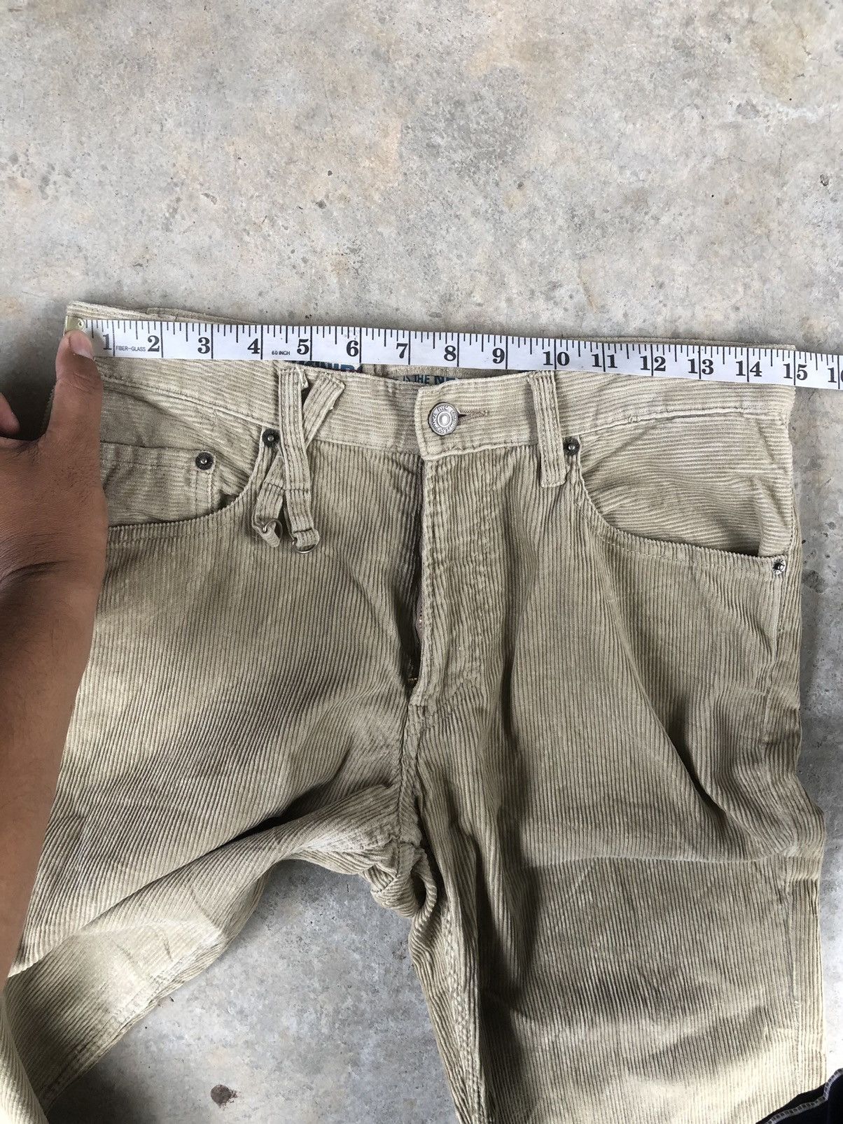 PPFM PPFM Flared Jeans Corduroy Pants Size US 30 / EU 46 - 17 Thumbnail